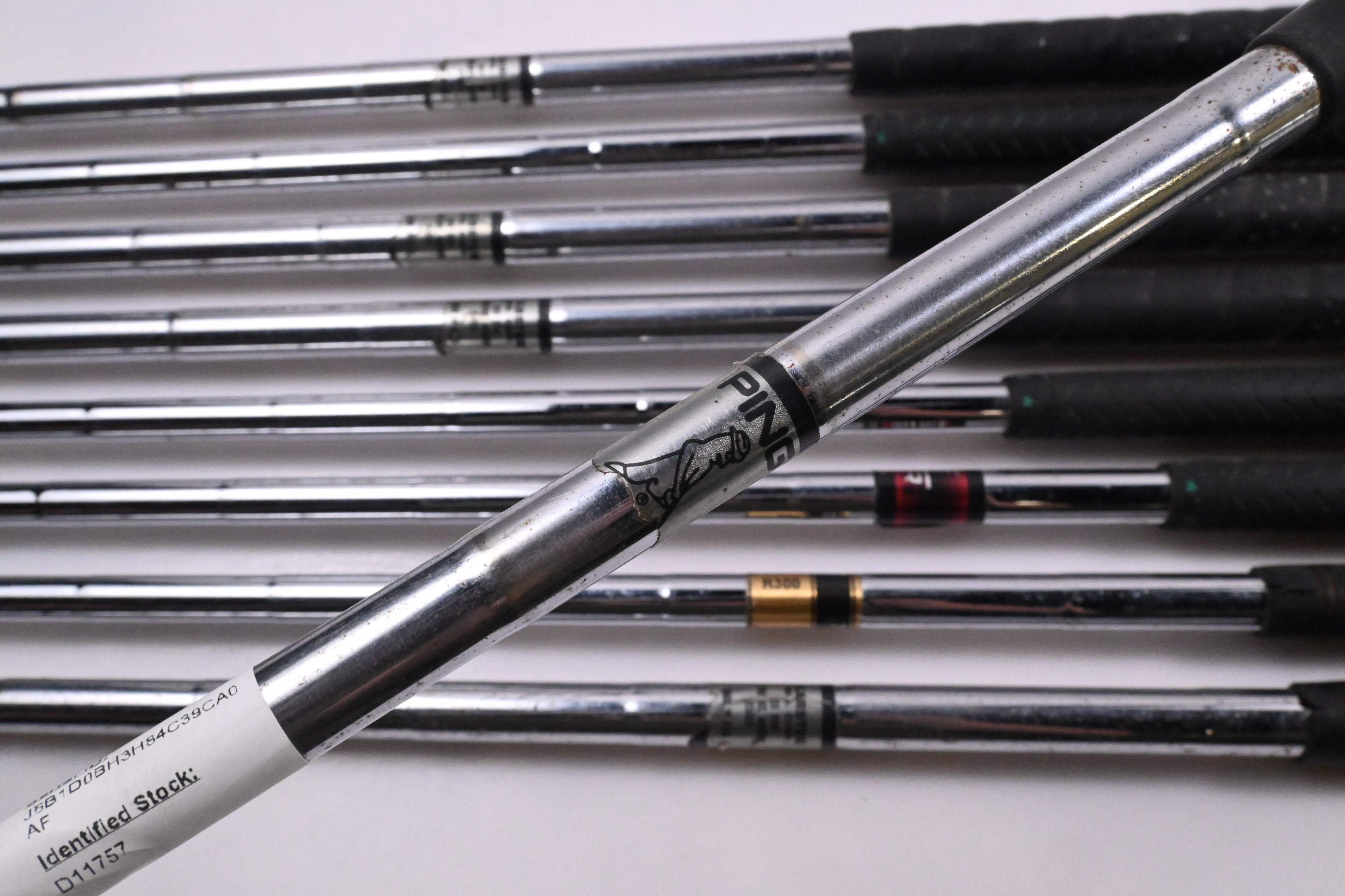 Ping Karsten I Irons / 3-PW+SW / White Dot / Stiff Flex Ping Shafts