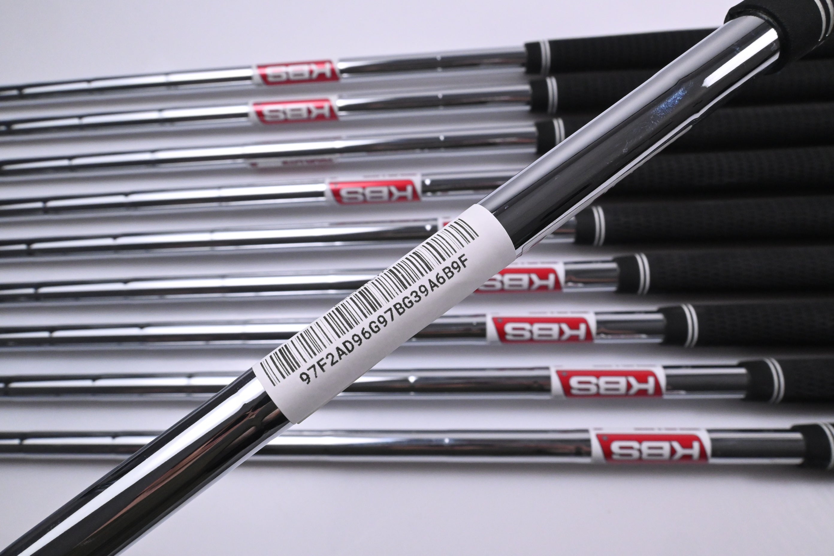 Callaway Elyte X Irons / 4-PW+AW+GW+SW / Stiff Flex KBS Tour Lite Shafts