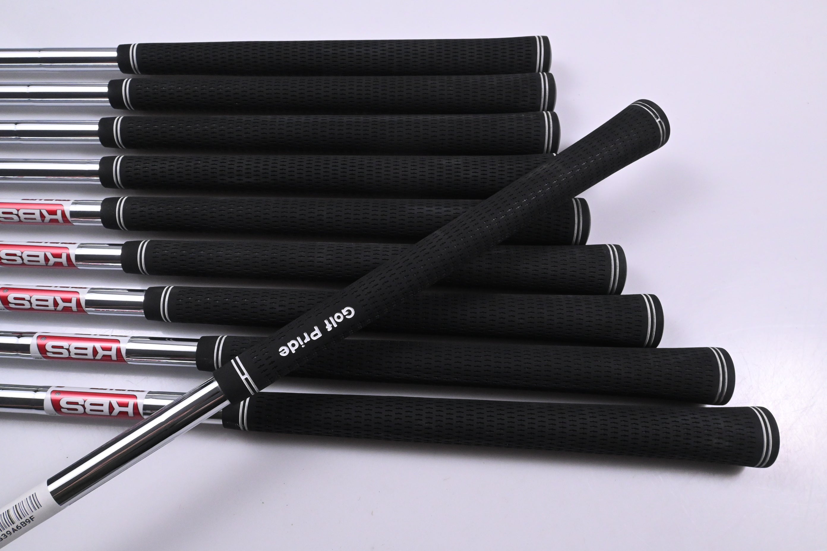 Callaway Elyte X Irons / 4-PW+AW+GW+SW / Stiff Flex KBS Tour Lite Shafts