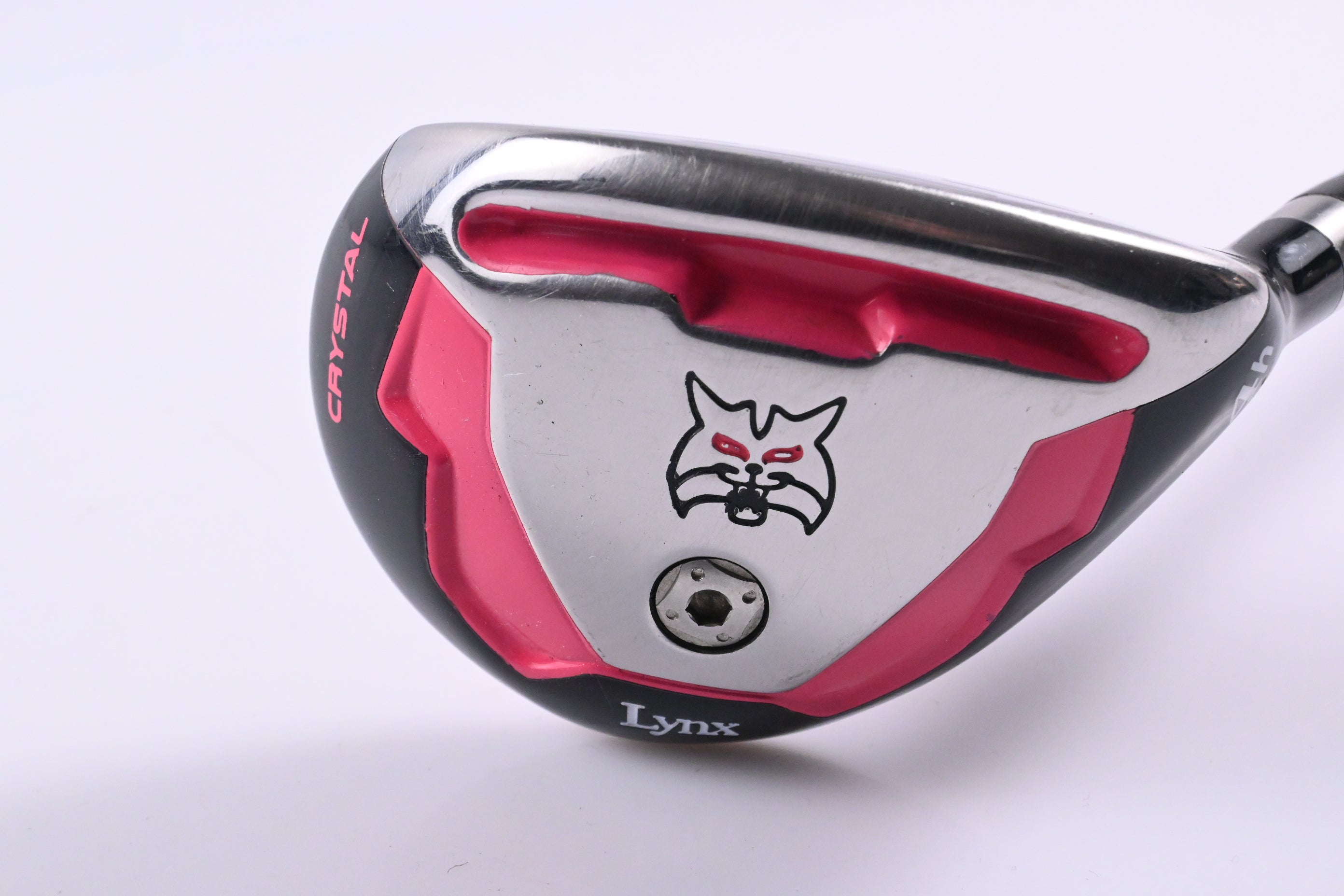 Ladies Lynx Crystal 2020 #4 Hybrid / 23 Degree / Ladies Flex Lynx XLR8-100 Shaft