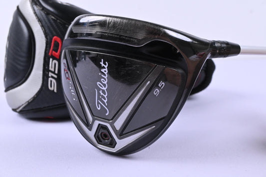 Titleist 915 D2 Driver / 9.5 Degree / Stiff Flex Aldila Rogue Silver 60 Shaft