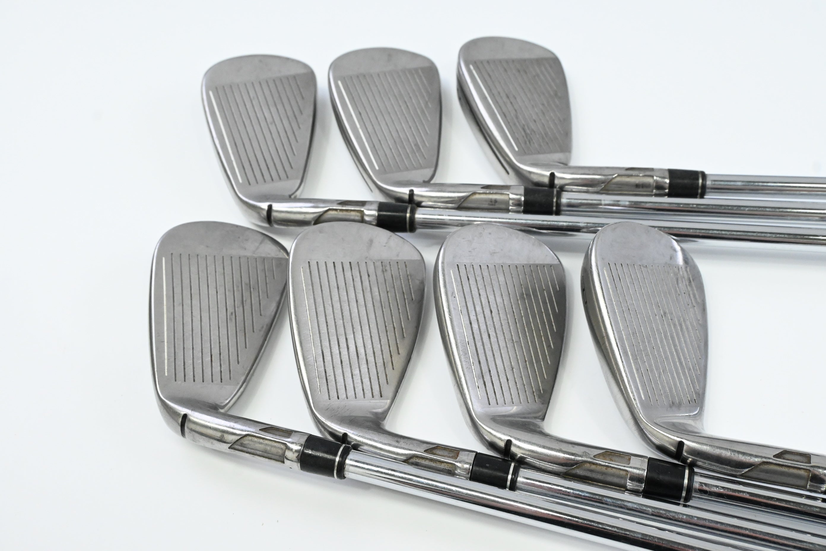 Taylormade SIM2 Max OS Irons / 4-PW / Stiff Flex KBS Tour 120 Shafts