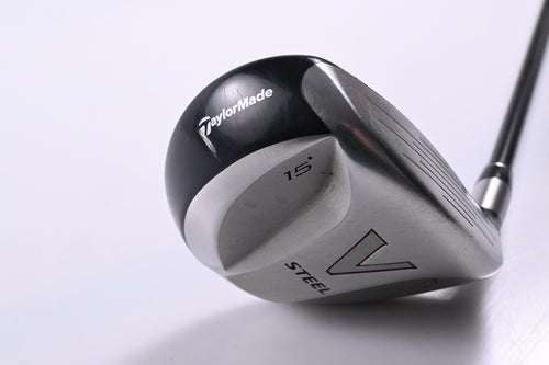 Taylormade V-Steel #3 Wood / 15 Degree / Stiff Flex M.A.S Ultralite Shaft