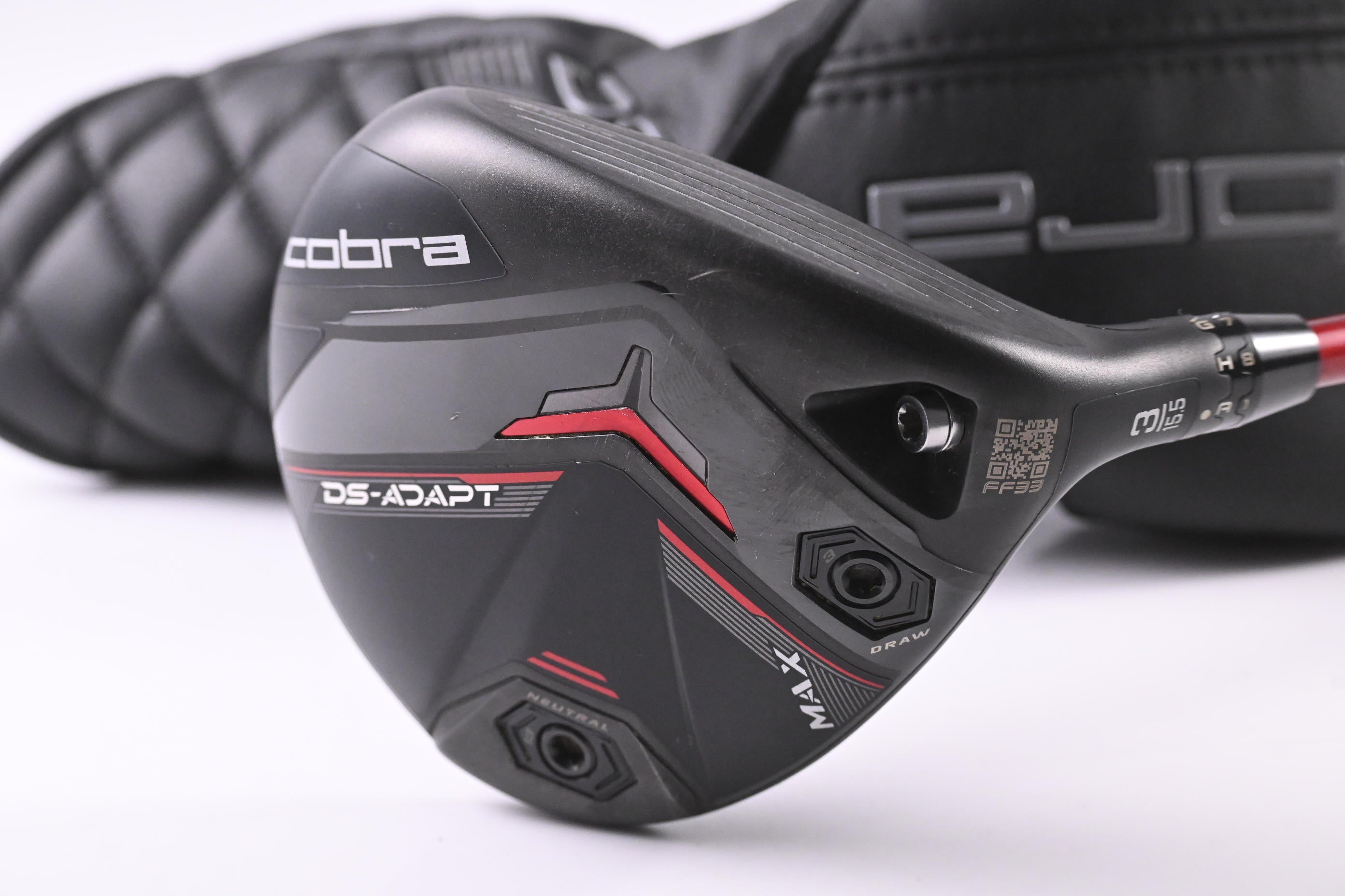 Cobra DS-Adapt Max #3 Wood / 15.5 Degree / Stiff Flex Denali Red 50 Shaft