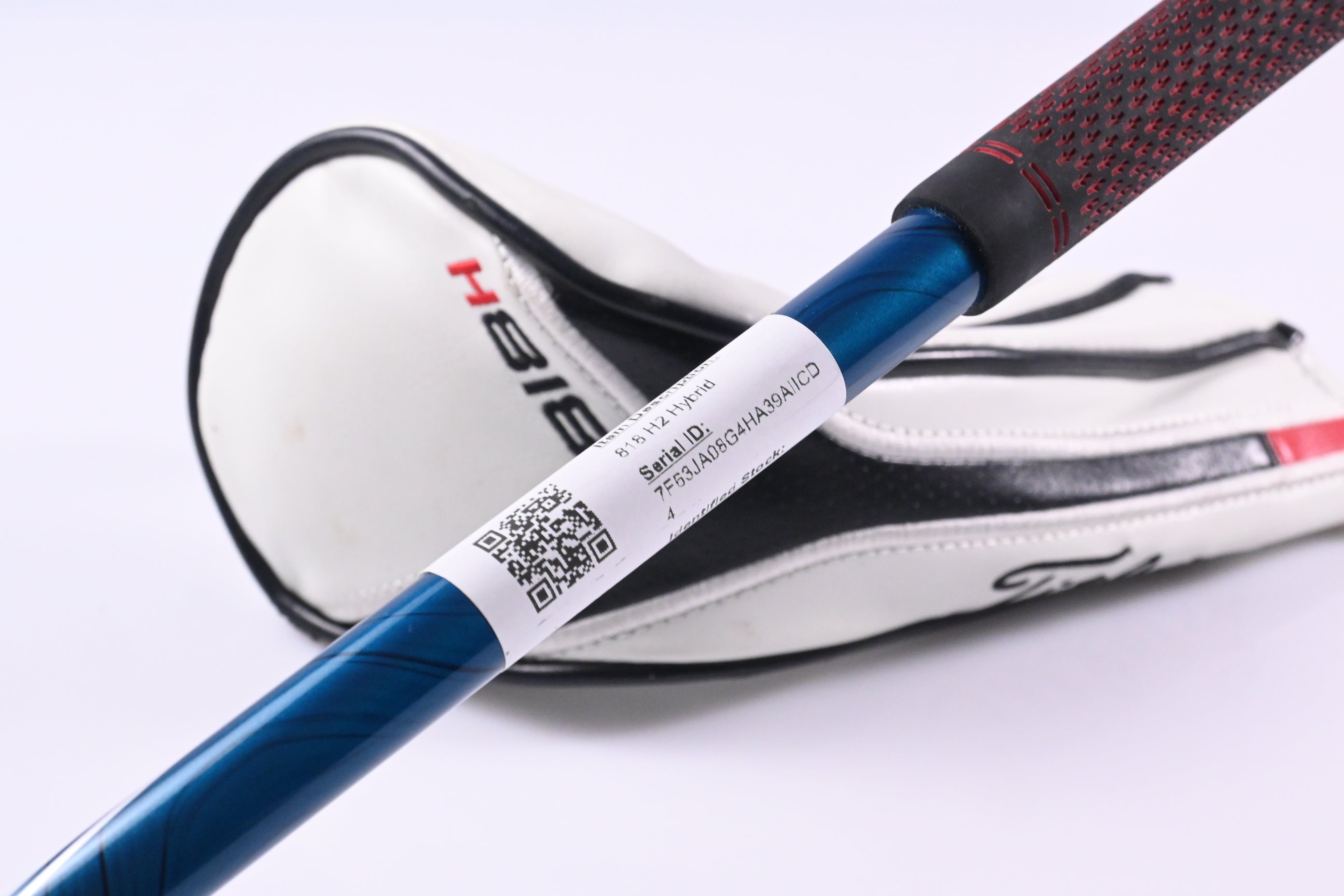 Left Hand Titleist 818 H2 #4 Hybrid / 21 Degree / Regular Flex Evenflow Blue 85 Shaft
