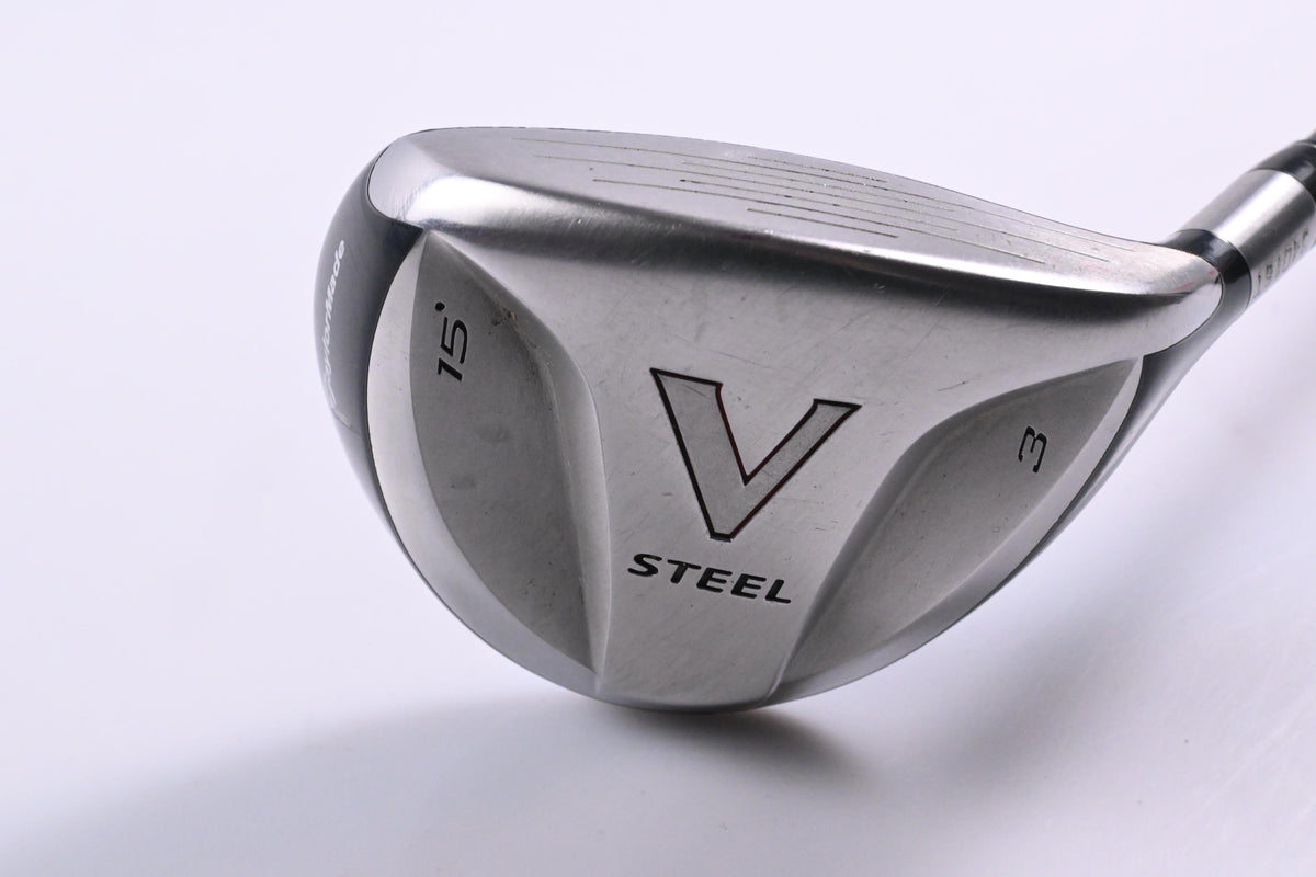 Taylormade V-Steel #3 Wood / 15 Degree / Stiff Flex M.A.S Ultralite Shaft