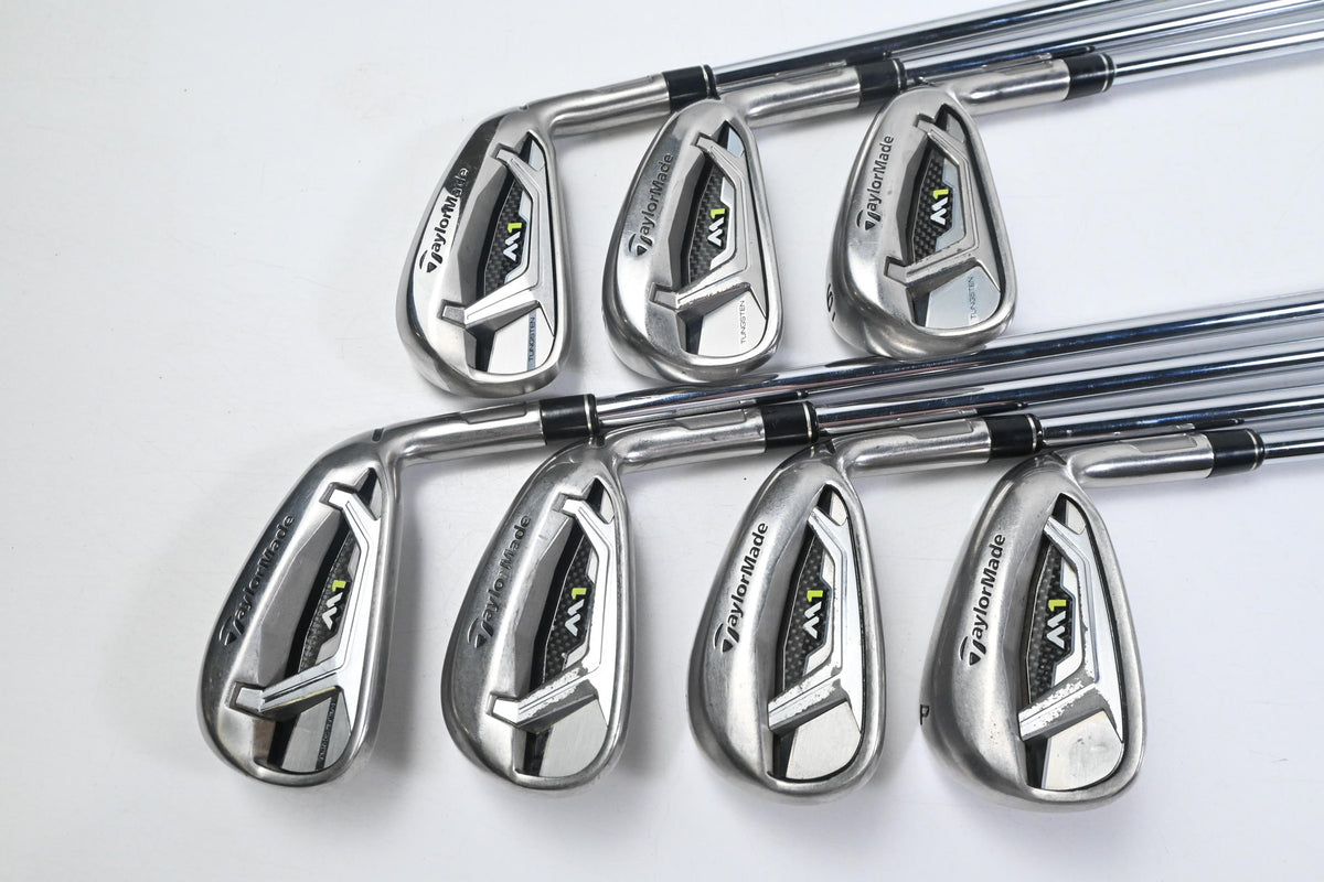 Taylormade M1 2017 Irons / 4-PW / Regular Flex Reax Steel 88 Shafts
