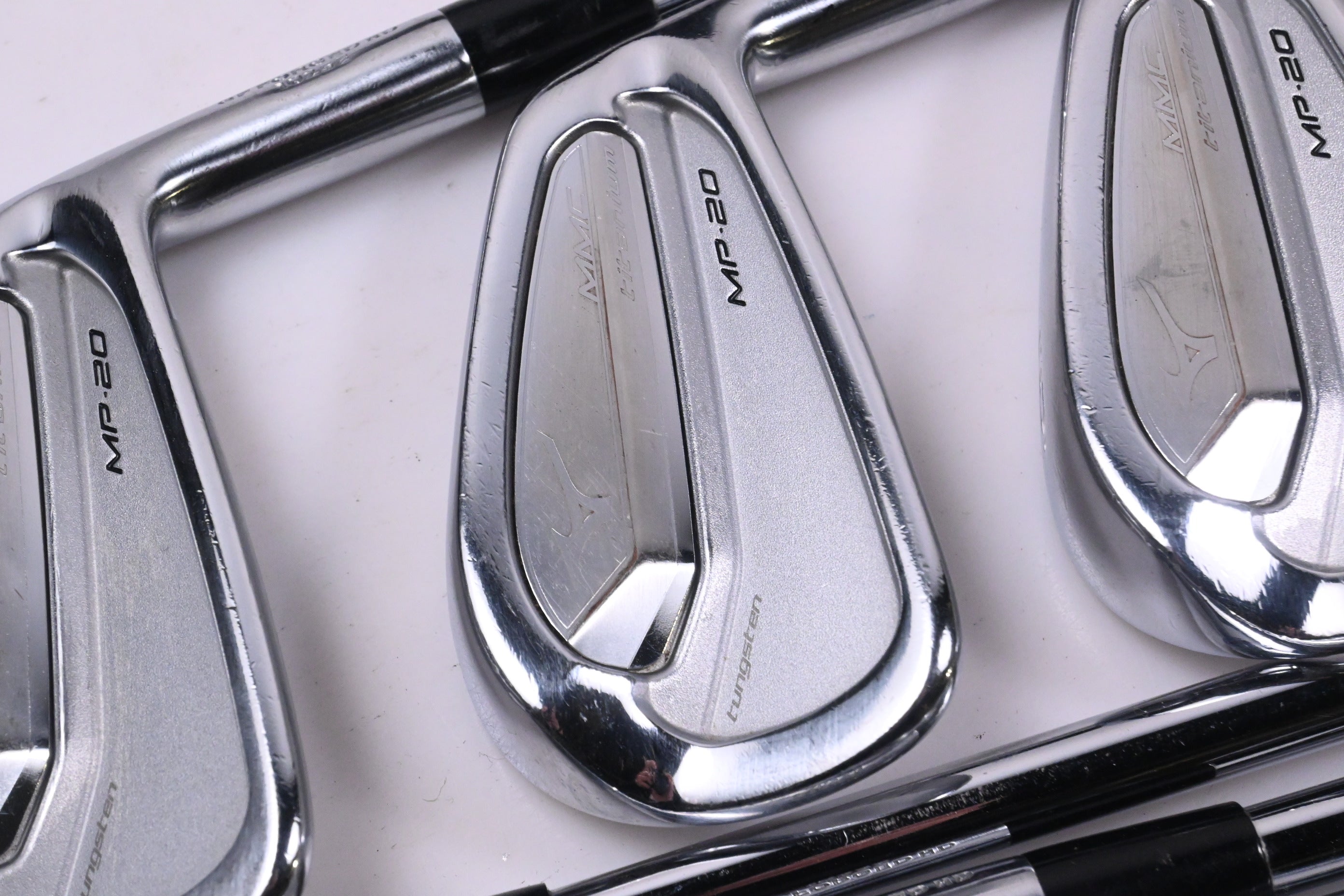 Mizuno MP-20 MMC Irons / 4-PW / Stiff Flex KBS $-Taper 120 Shafts