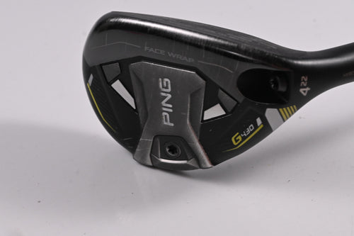 Ping G430 #4 Hybrid / 22 Degree / Stiff Flex Tensei AV Raw Blue 65 Shaft