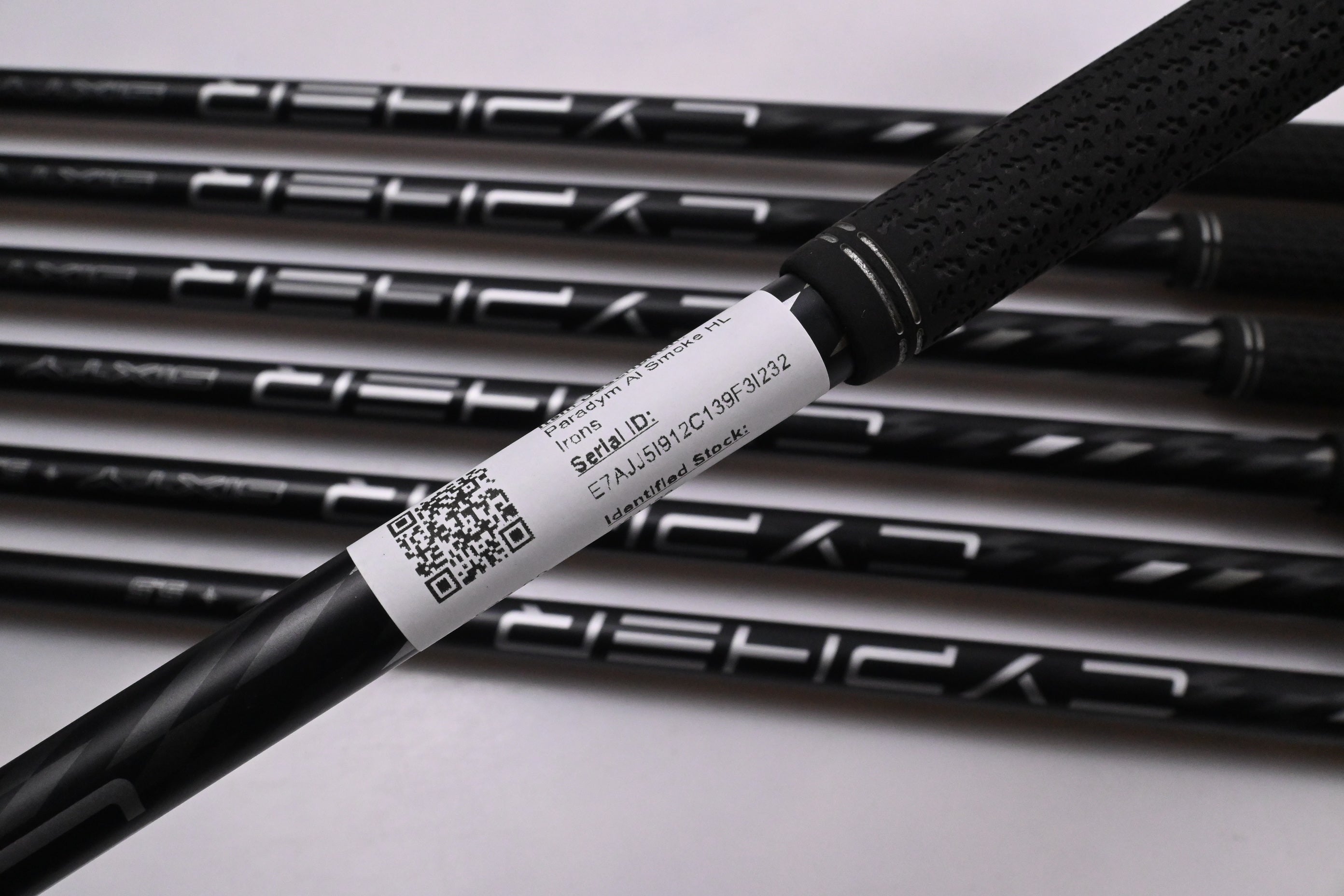 Callaway Paradym Ai Smoke HL Irons / 5-PW+AW / Regular Flex Cypher 2.0 60 Shafts
