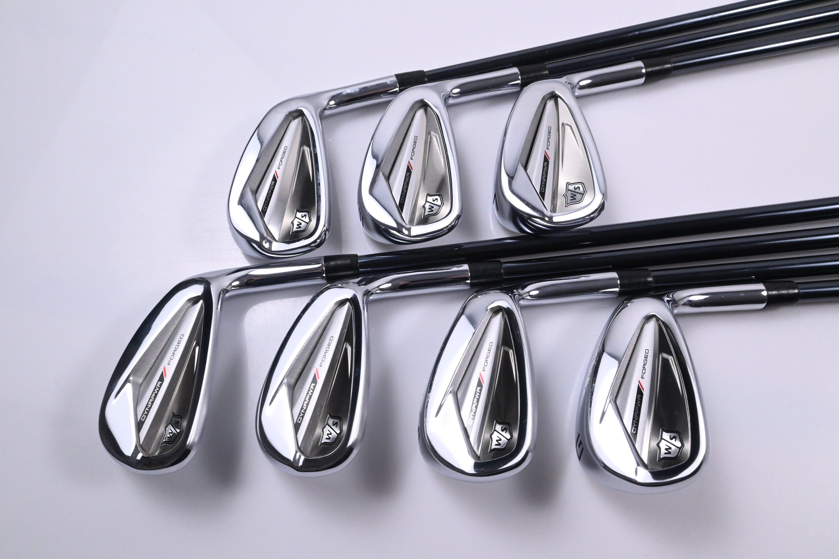 Wilson Dynapwr 2023 Forged Irons / 5-PW+GW / Senior Flex UST Recoil DART 75