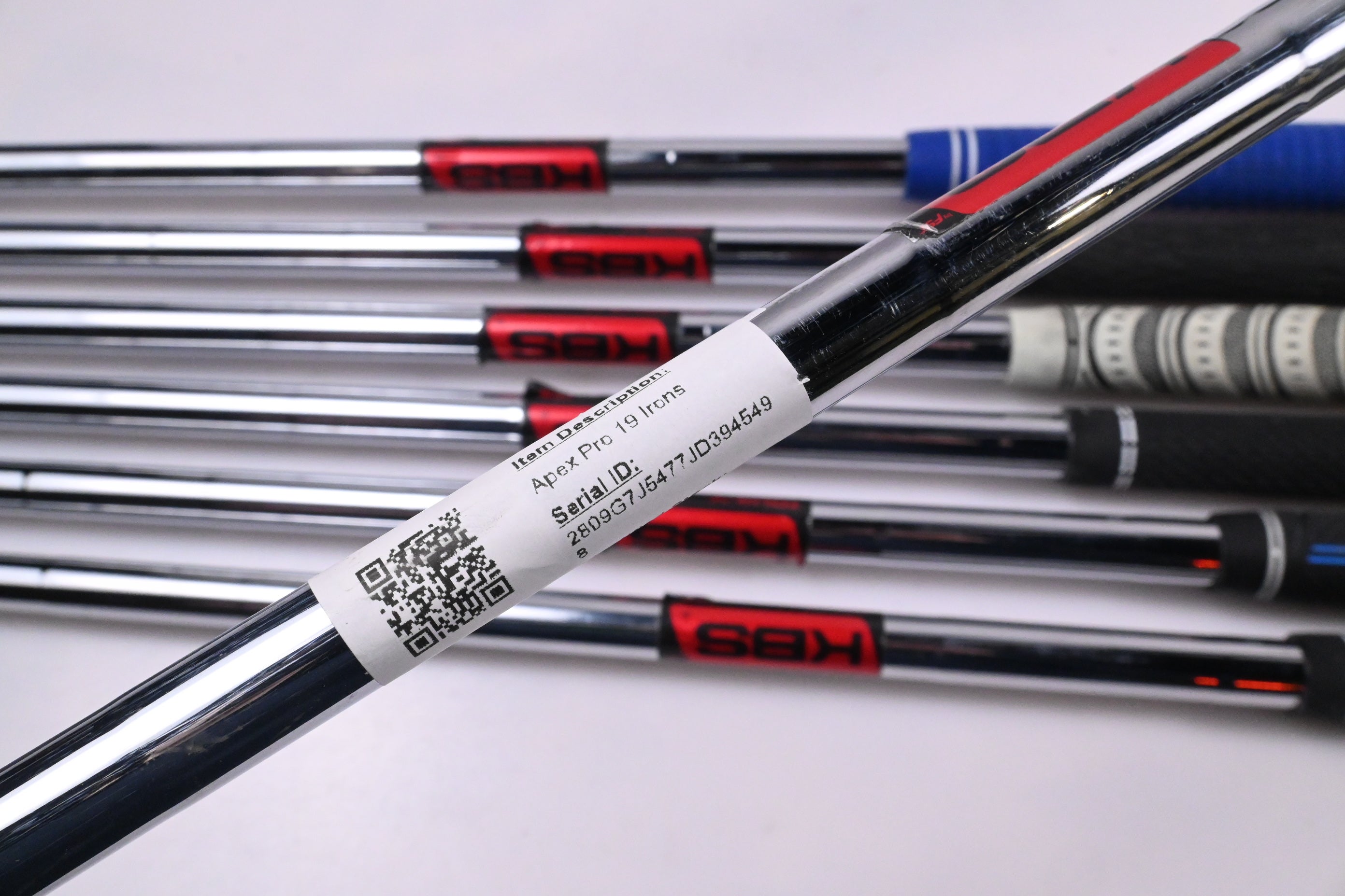 Callaway Apex Pro 19 Irons / 4-PW / X-Flex KBS Tour-V 125 Shafts