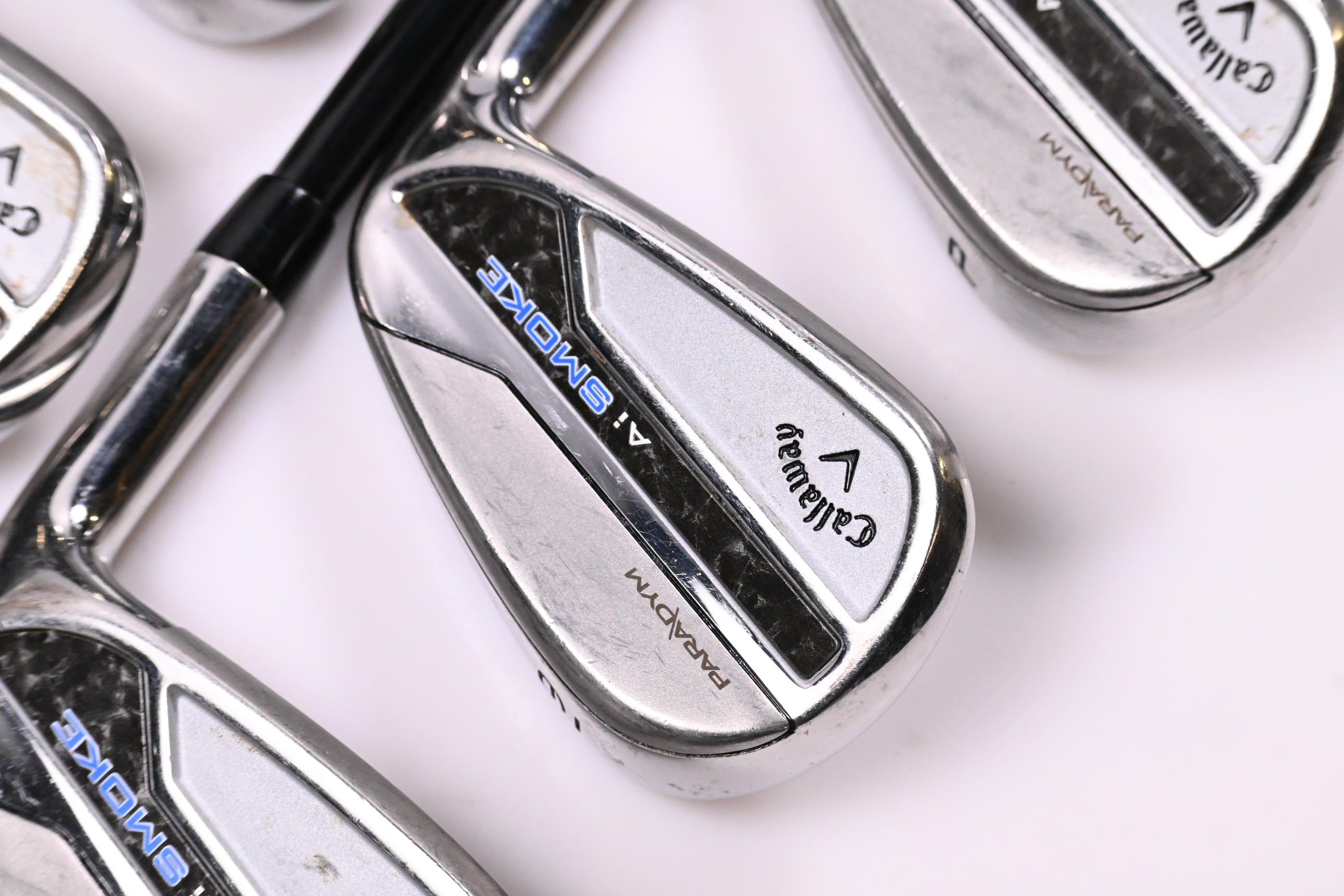 Callaway Paradym Ai Smoke Irons / 6-PW / Senior Flex Tensei Blue 40 Shafts