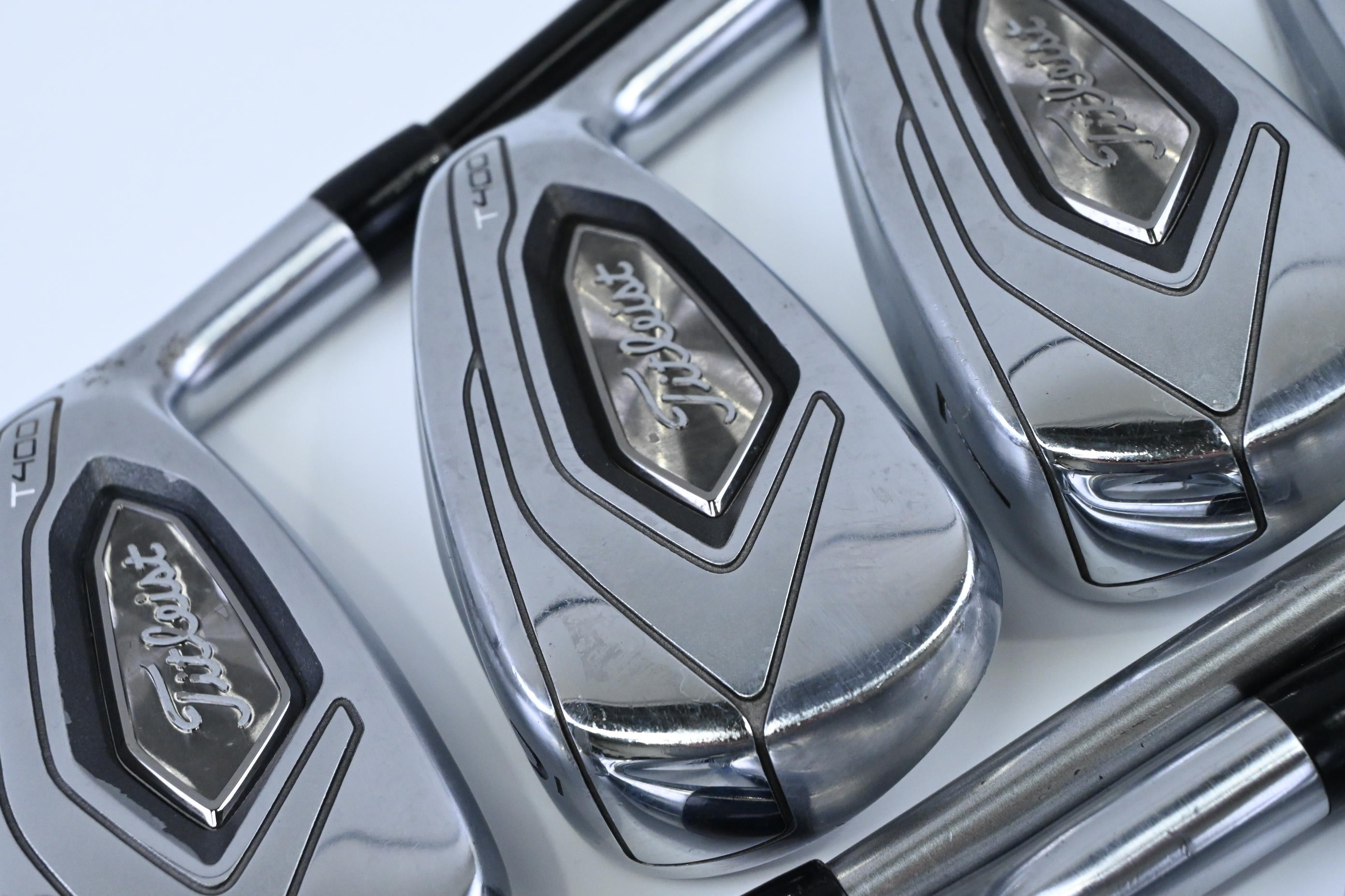 Titleist T400 2020 Irons / 5-PW+43°+49° / Regular Flex Fubuki MV 55 Shafts