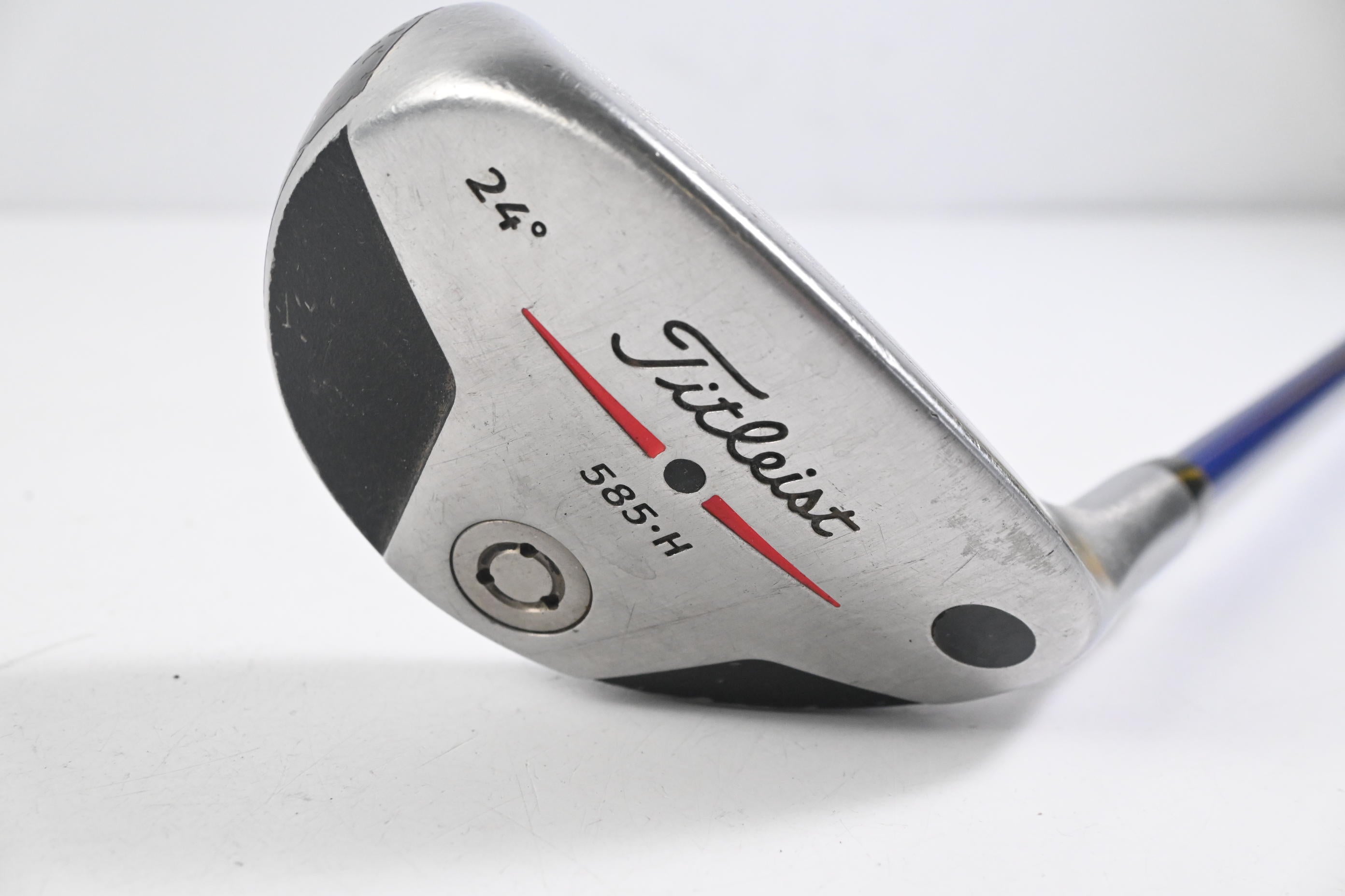 Titleist 585.H #4 Hybrid / 24 Degree / Stiff Flex Graphite Design Tour AD YS 85