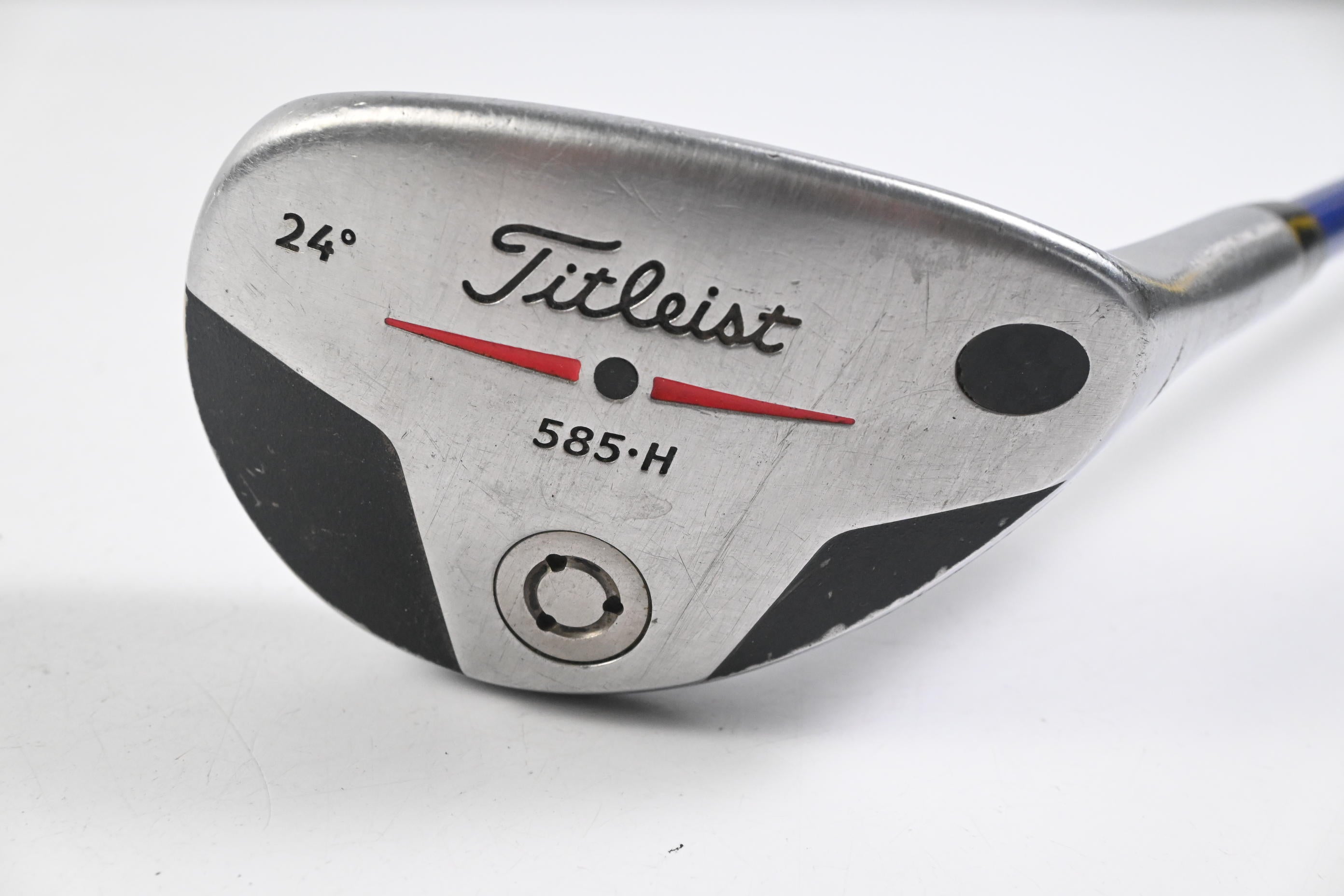 Titleist 585.H #4 Hybrid / 24 Degree / Stiff Flex Graphite Design Tour AD YS 85