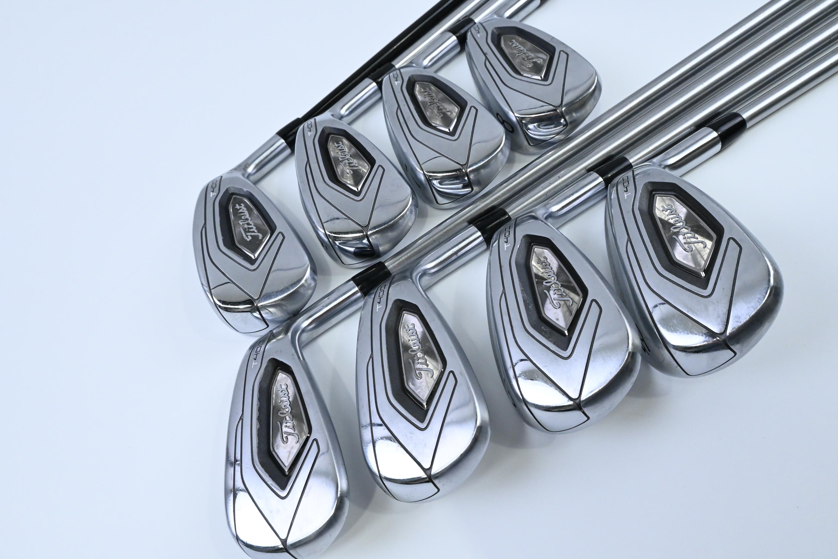 Titleist T400 2020 Irons / 5-PW+43°+49° / Regular Flex Fubuki MV 55 Shafts