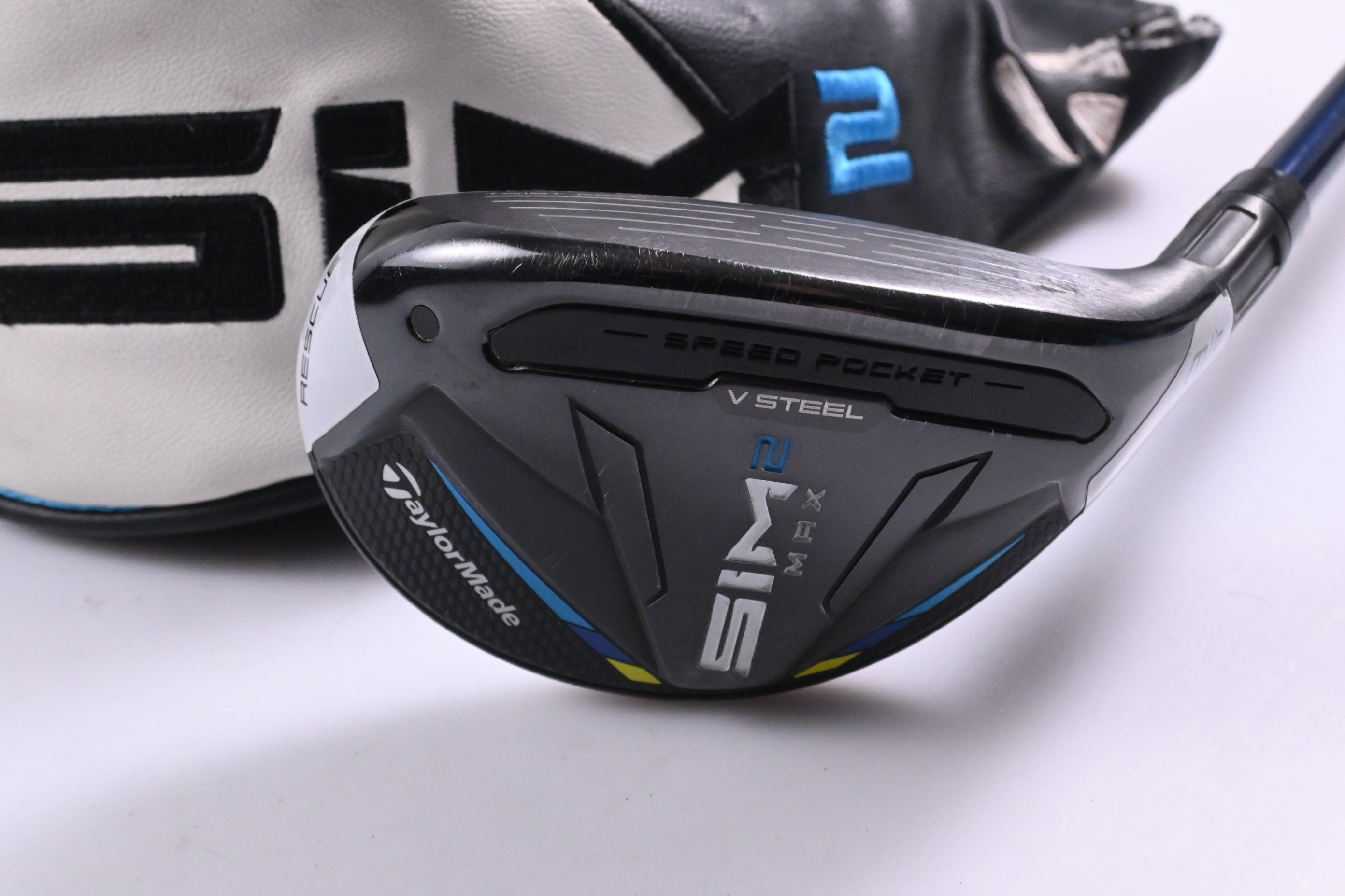 Taylormade SIM2 Max #3 Hybrid / 19 Degree / Stiff Flex Fujikura Ventus Blue 7
