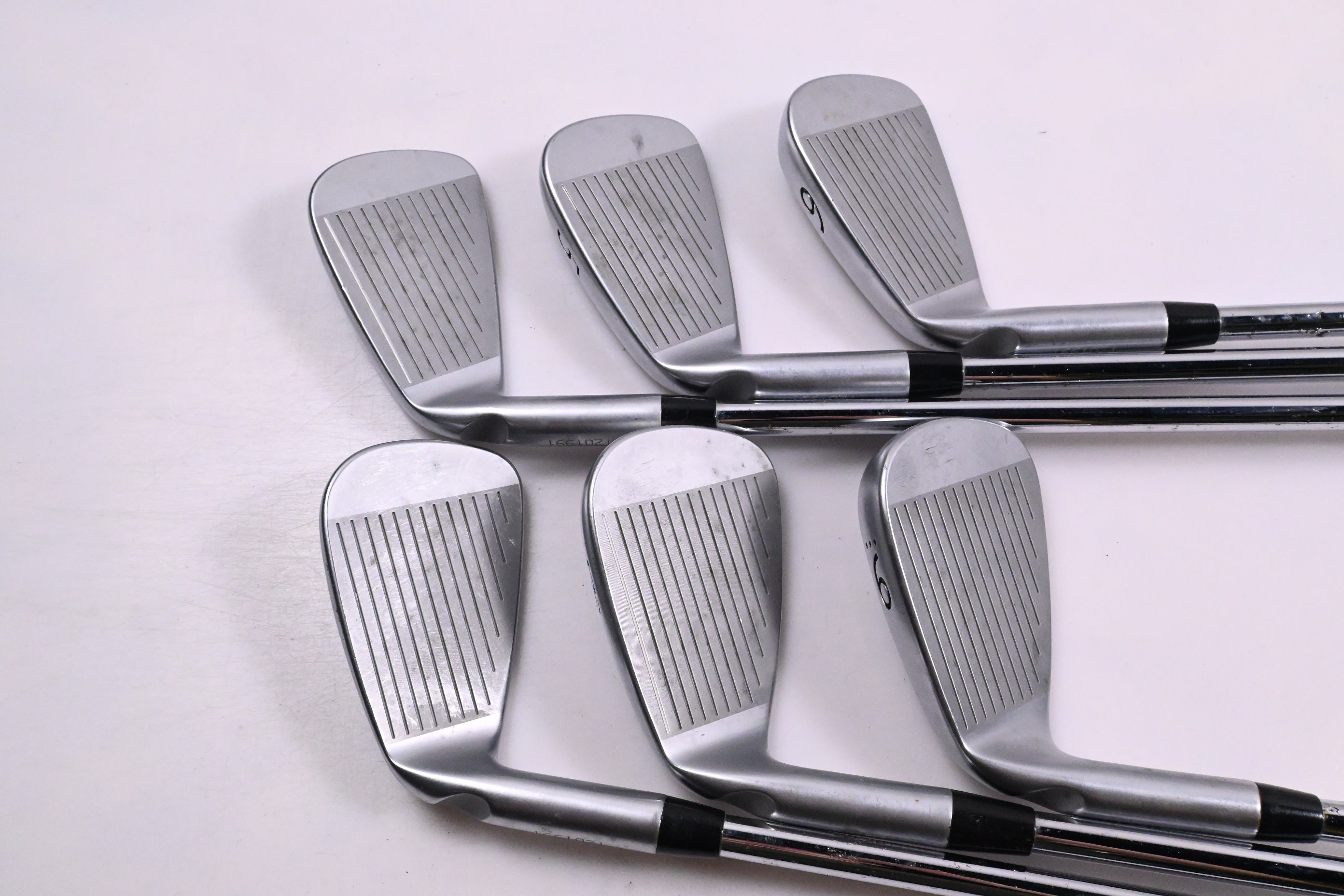 Ping S55 Irons / 4-9i / Green Dot / Stiff Flex Ping CFS Shafts
