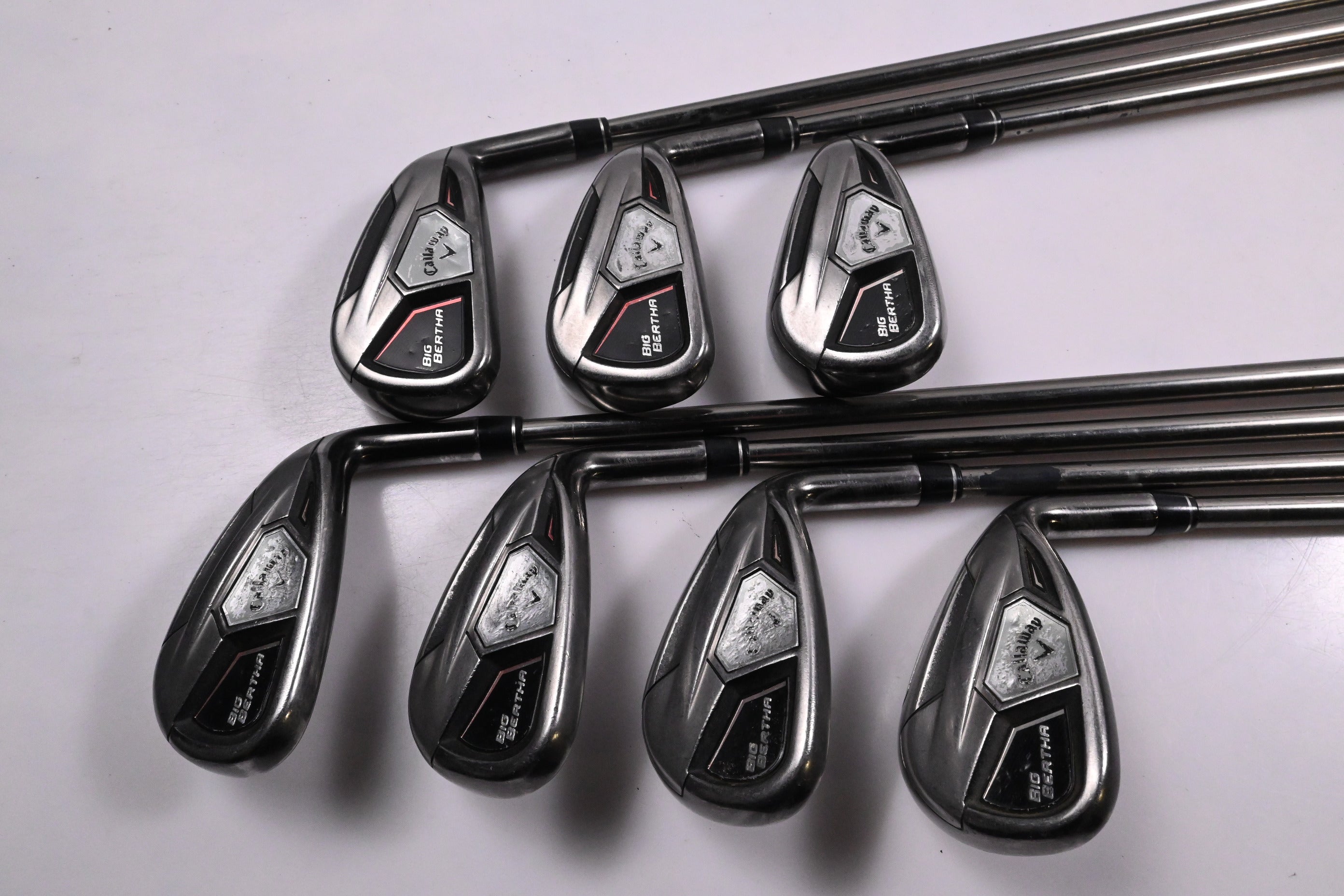 Callaway Big Bertha 2015 Irons / 6-PW+AW+SW / Senior Flex Recoil 460 Shafts