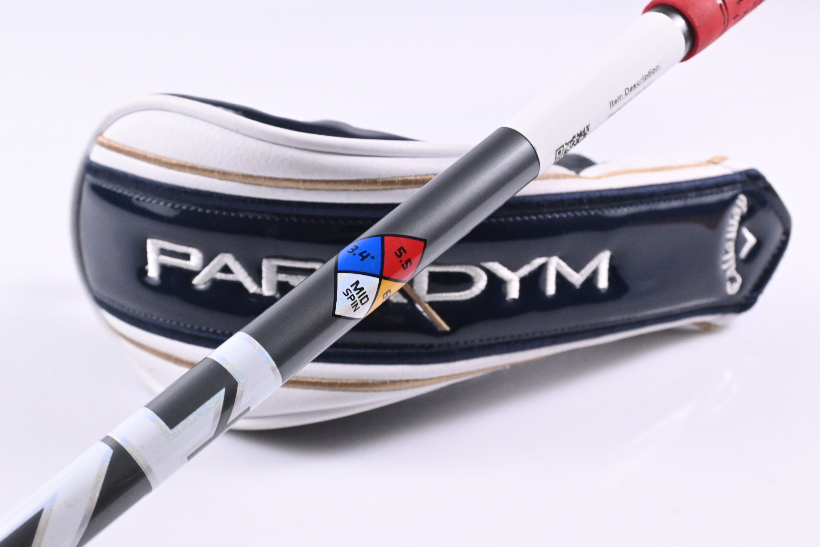 Callaway Paradym #4 Hybrid / 21 Degree / Regular Flex HZRDUS GEN4 Silver 65 Shaft