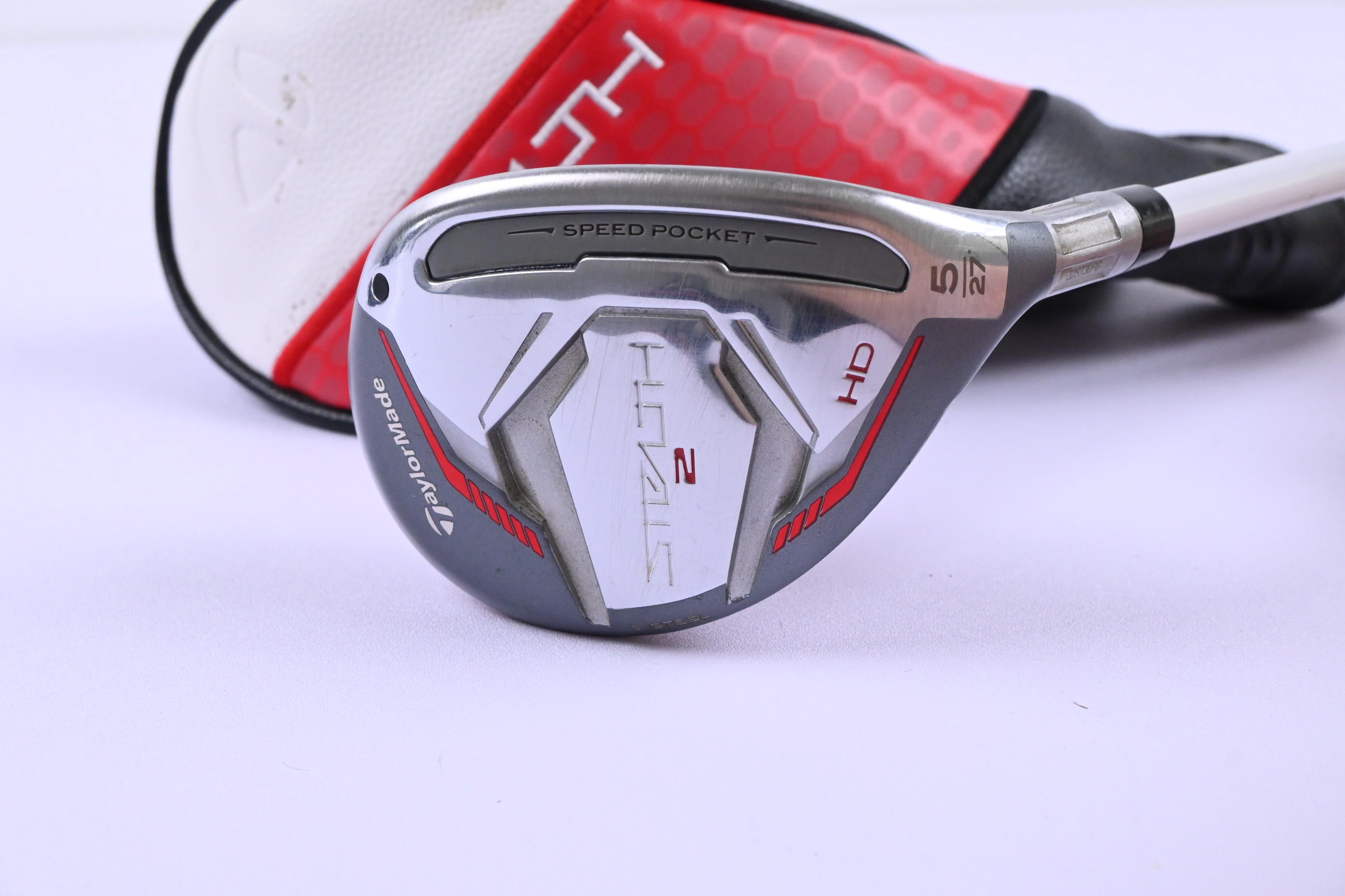 Ladies Taylormade Stealth 2 HD #5 Hybrid / 27 Degree / Ladies Flex Ascent 45