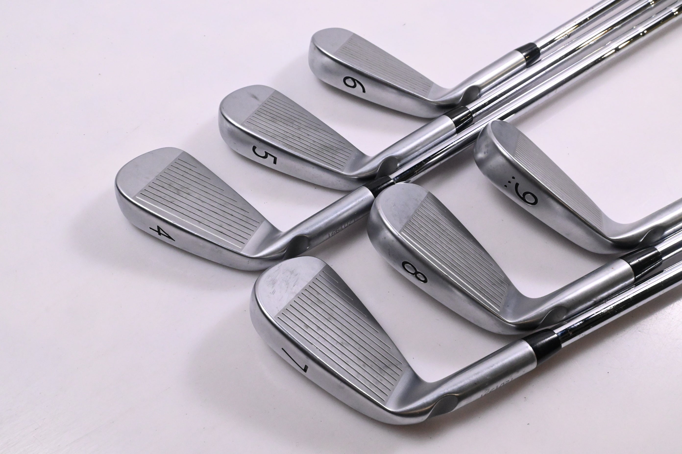 Ping S55 Irons / 4-9i / Green Dot / Stiff Flex Ping CFS Shafts