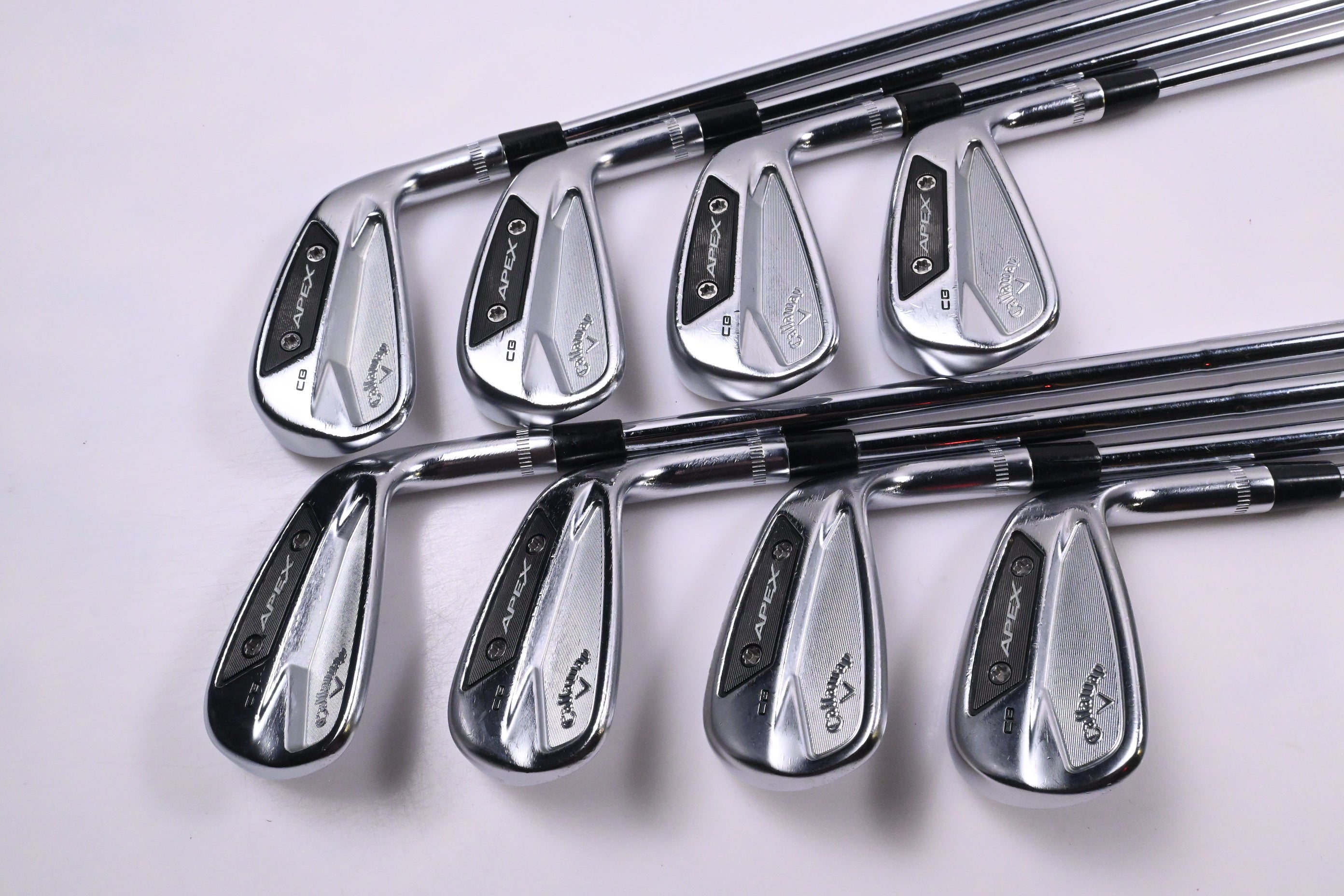 Callaway Apex CB 24 Irons / 4-PW+GW / X-Flex Dynamic Gold 120 X100 Shafts