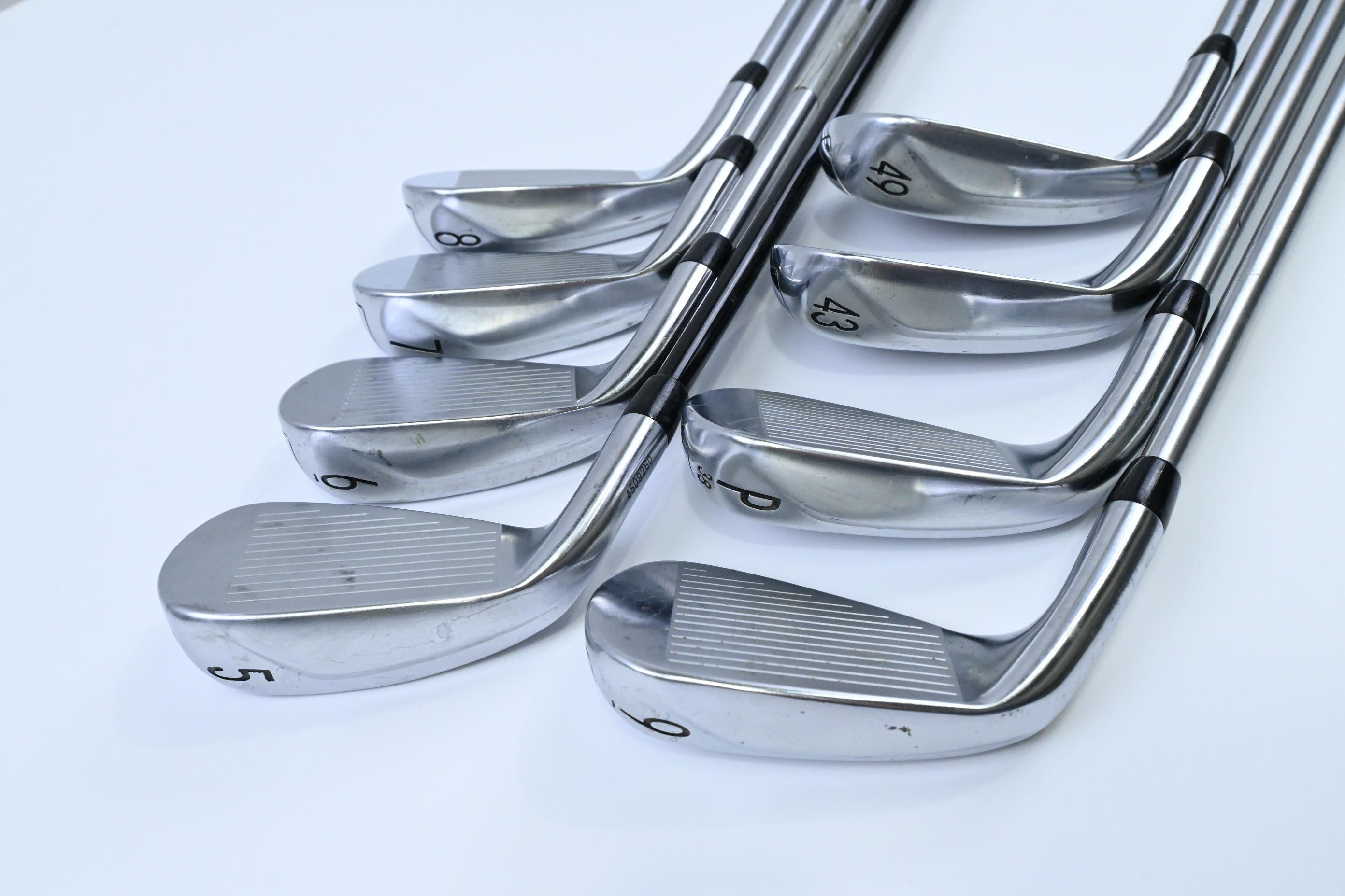 Titleist T400 2020 Irons / 5-PW+43°+49° / Regular Flex Fubuki MV 55 Shafts