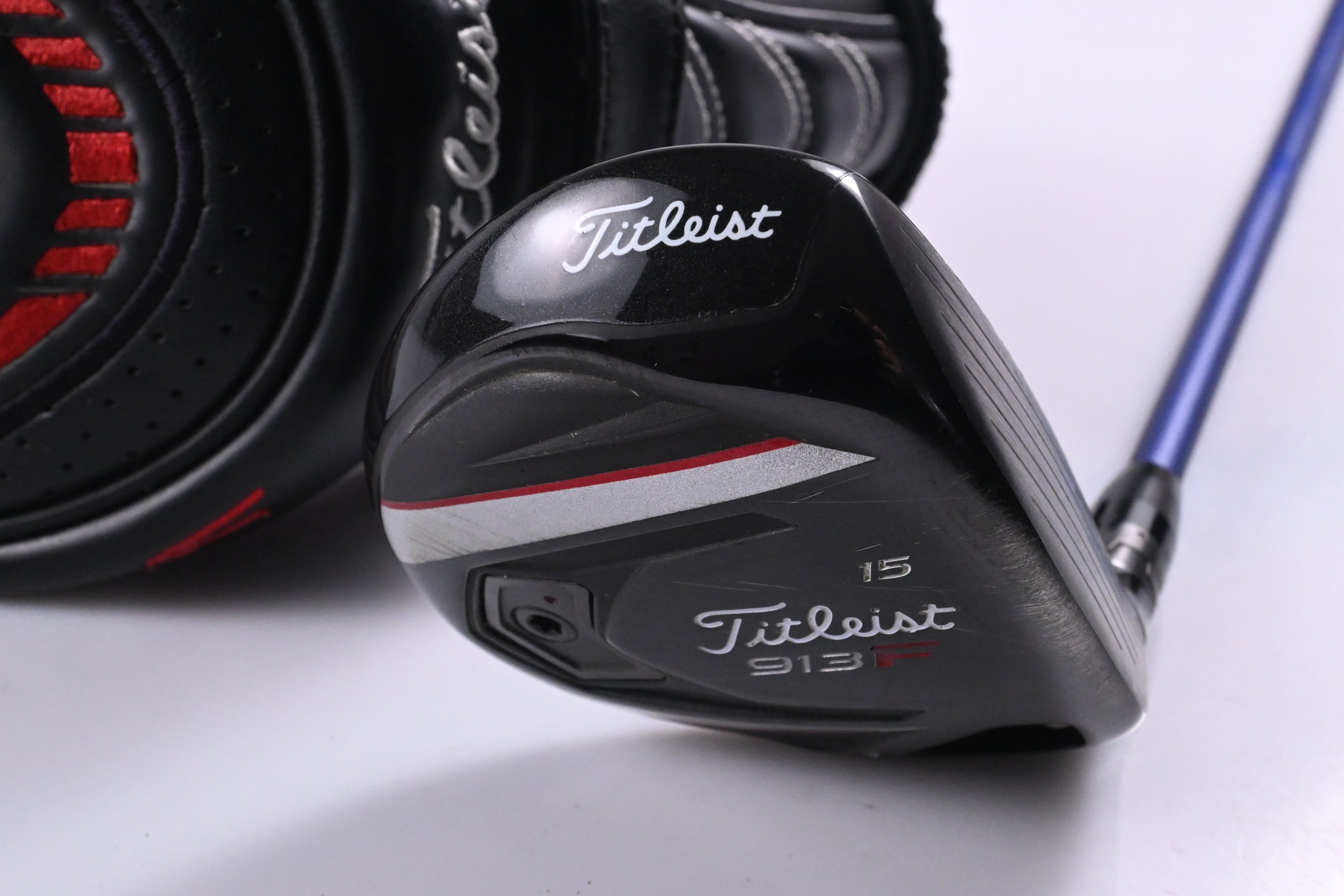 Titleist 913 F #3 Wood / 15 Degree / Stiff Flex Diamana Blue S+ 72 Shaft