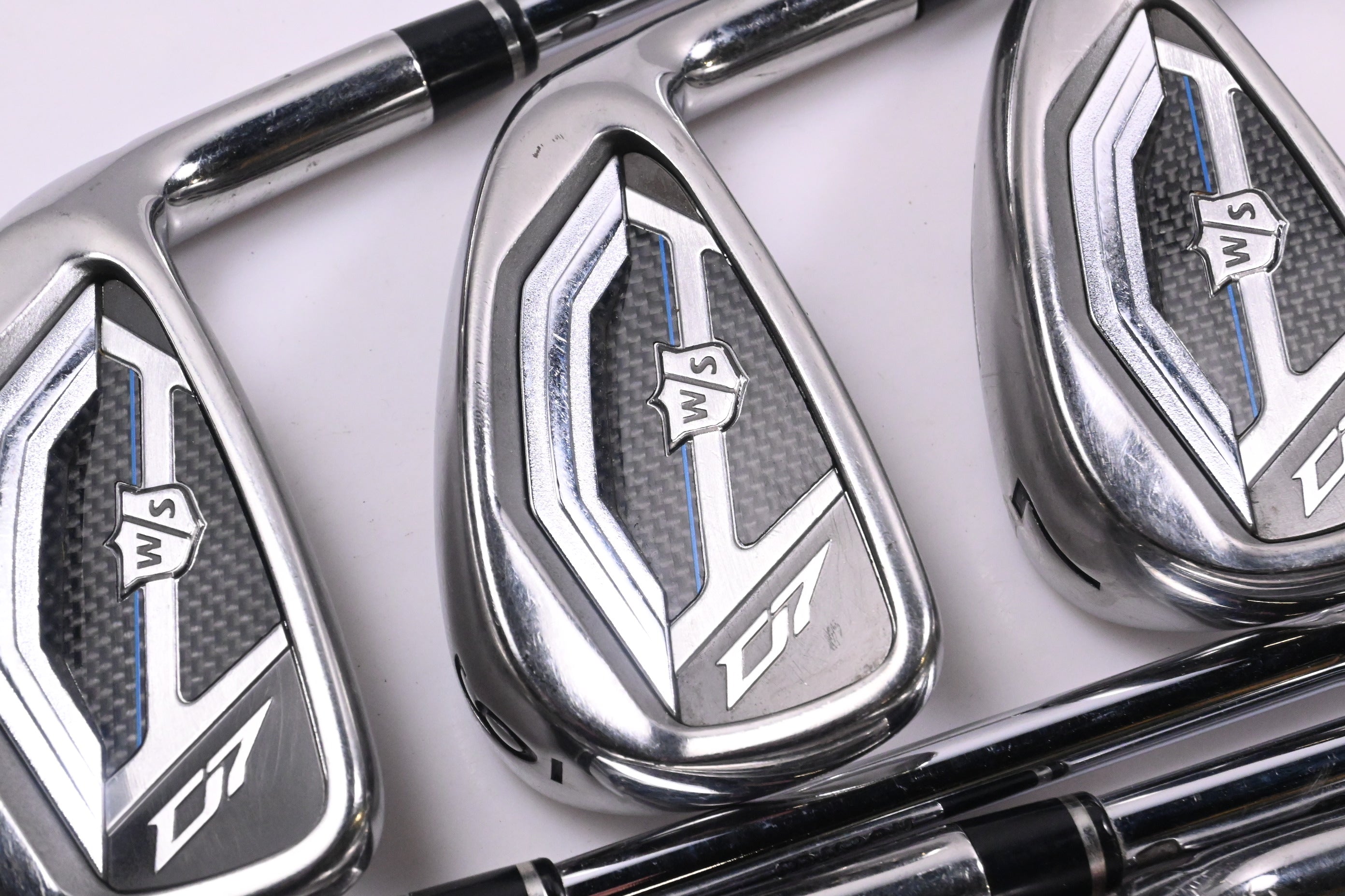 Wilson D7 Irons / 5-PW+GW / Stiff Flex KBS Tour 105 Shafts