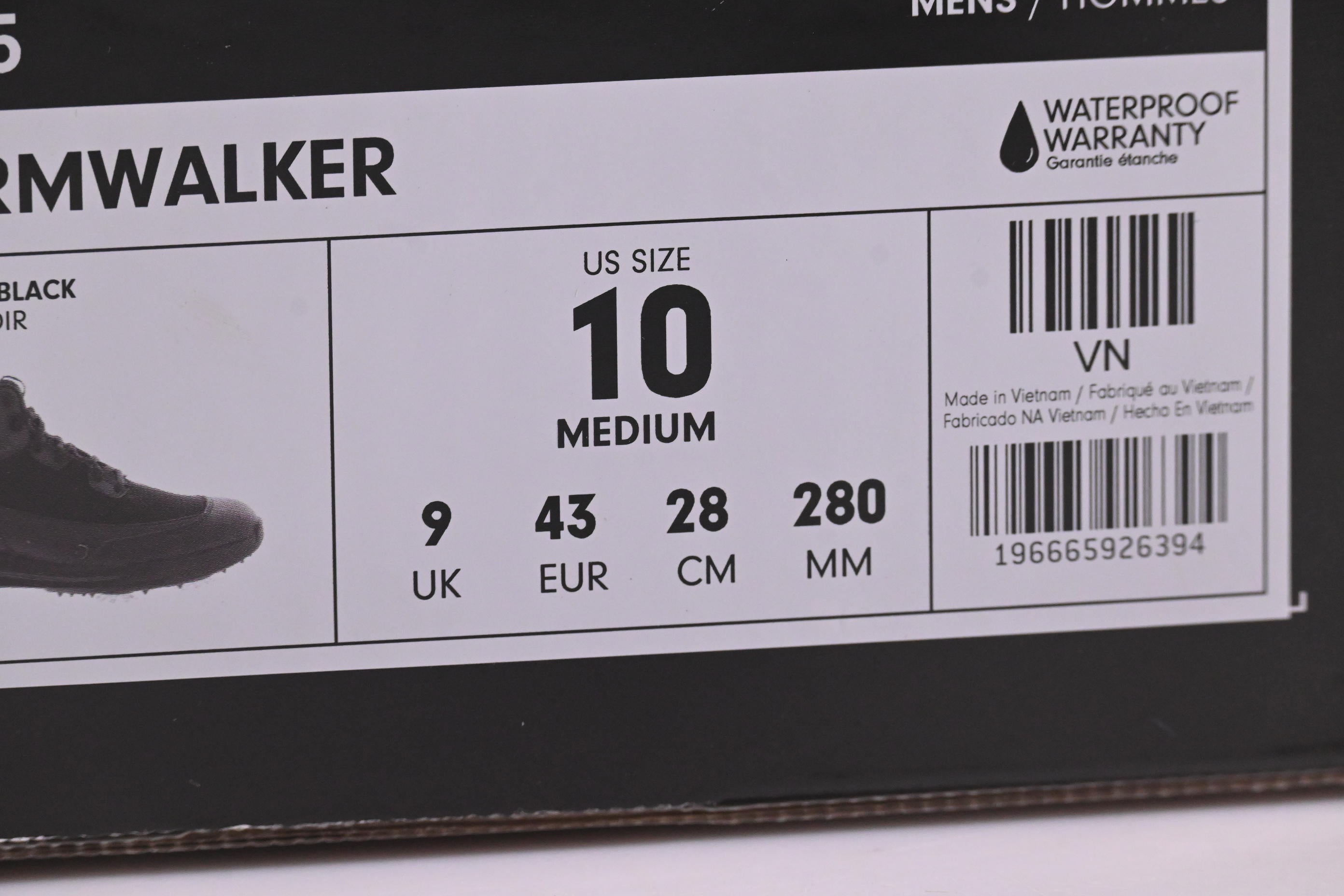 FootJoy Stormwalker Golf Boots / UK 9 / Black