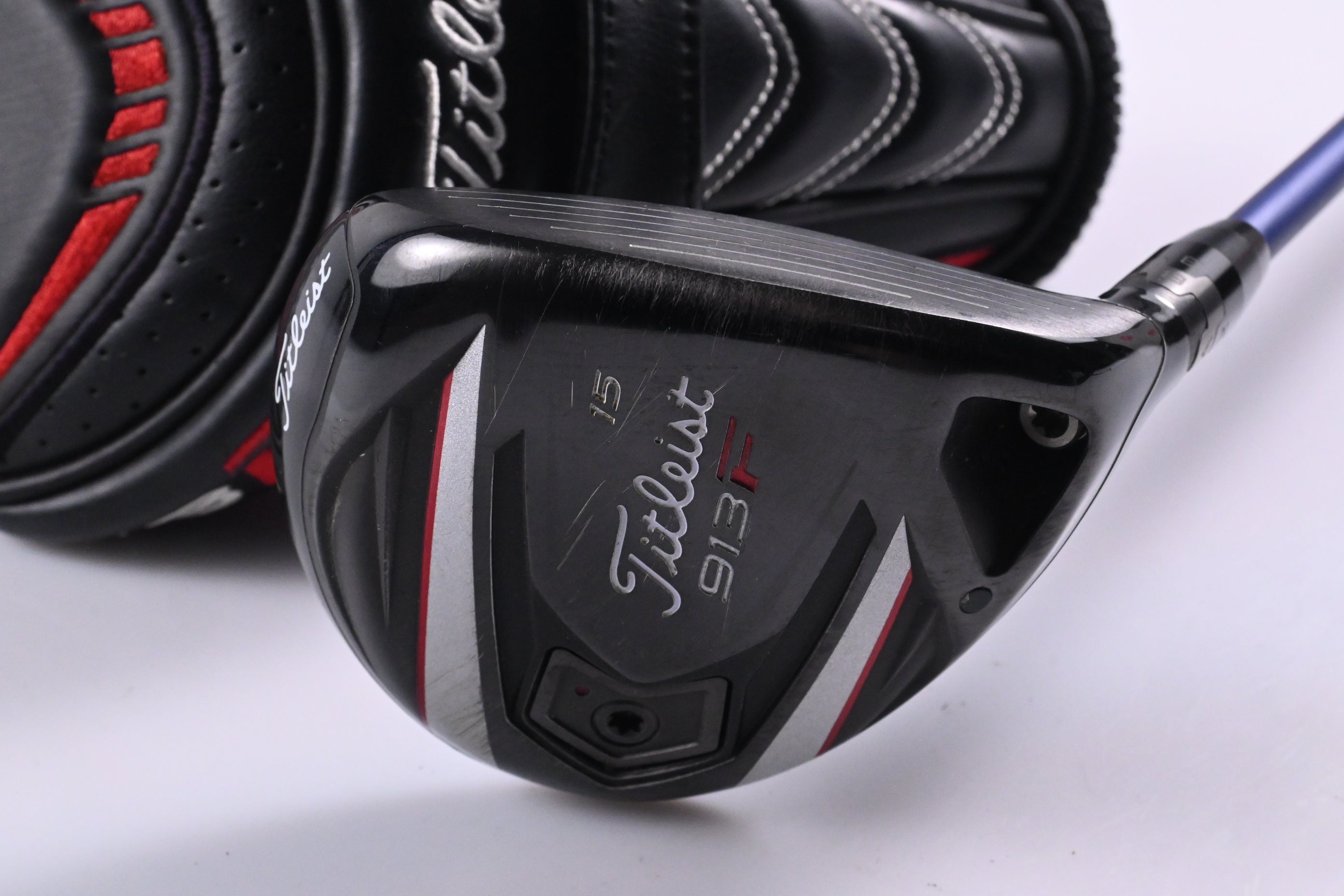 Titleist 913 F #3 Wood / 15 Degree / Stiff Flex Diamana Blue S+ 72 Shaft