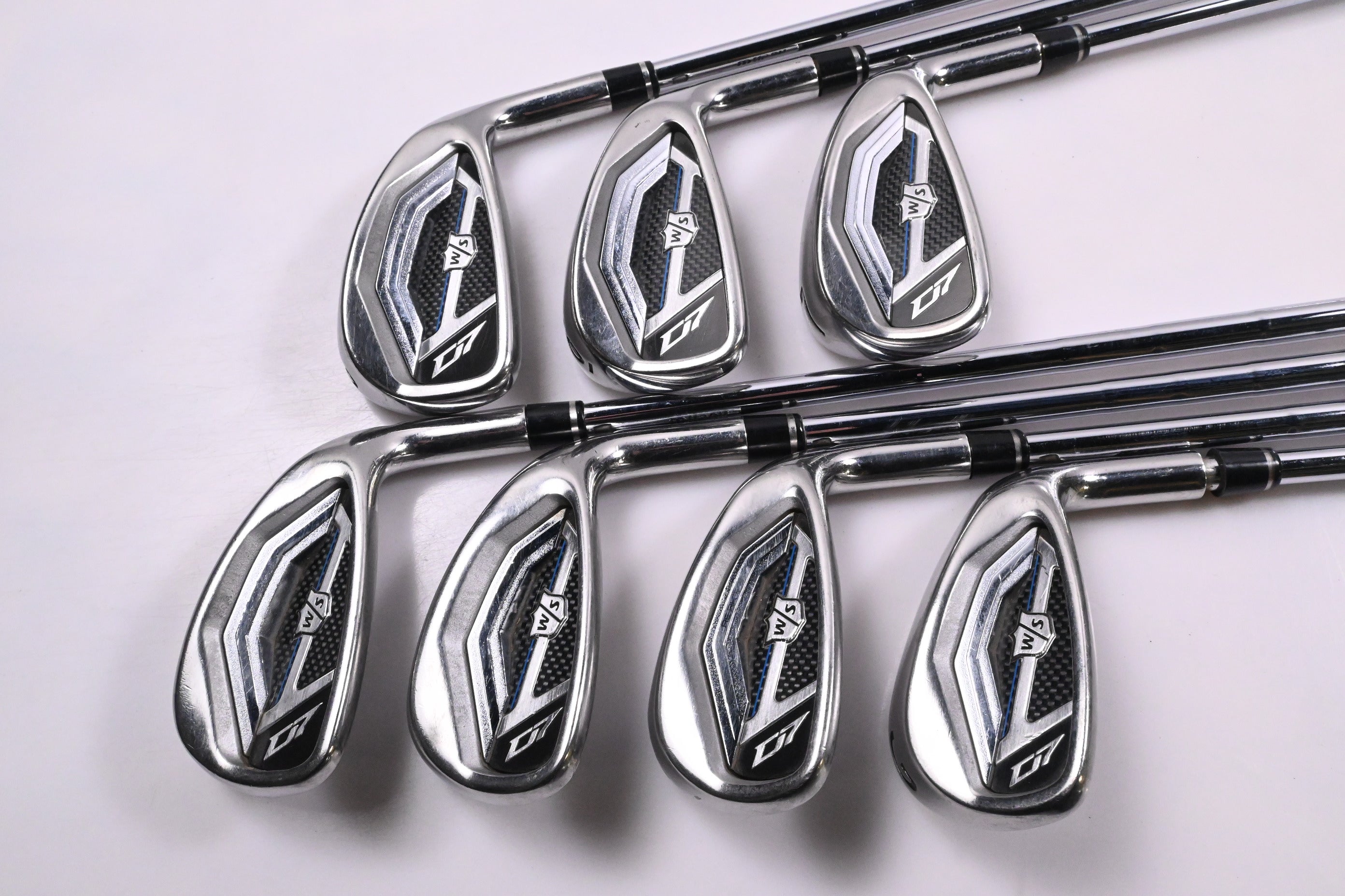 Wilson D7 Irons / 5-PW+GW / Stiff Flex KBS Tour 105 Shafts