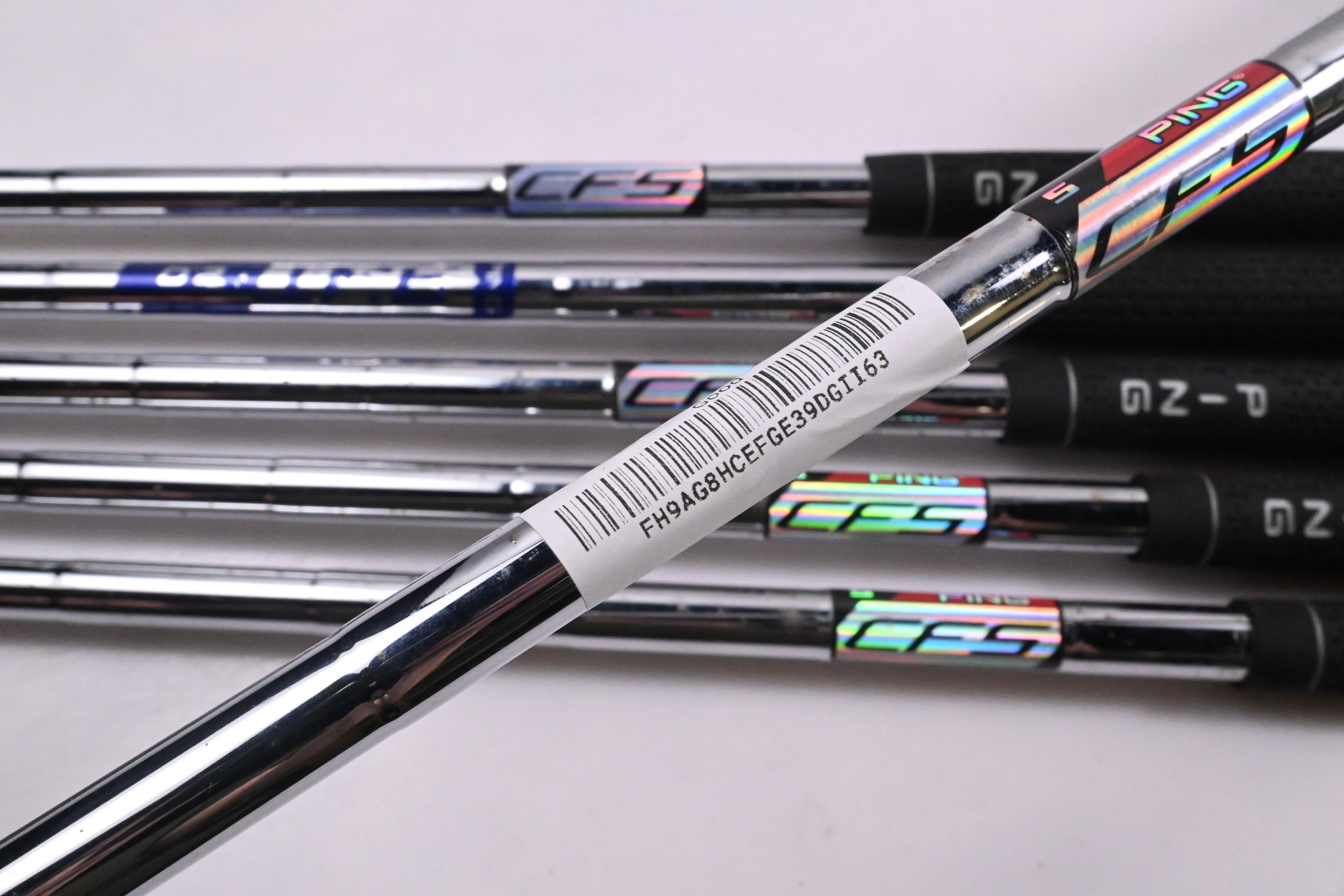 Ping S55 Irons / 4-9i / Green Dot / Stiff Flex Ping CFS Shafts