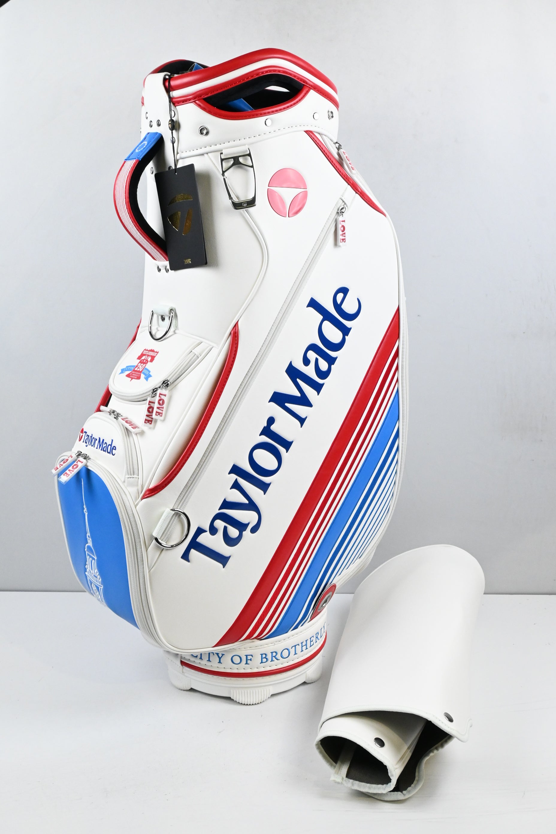 Taylormade Liberty Lines Tour Bag / 6-Way Divider / Red, White, Blue
