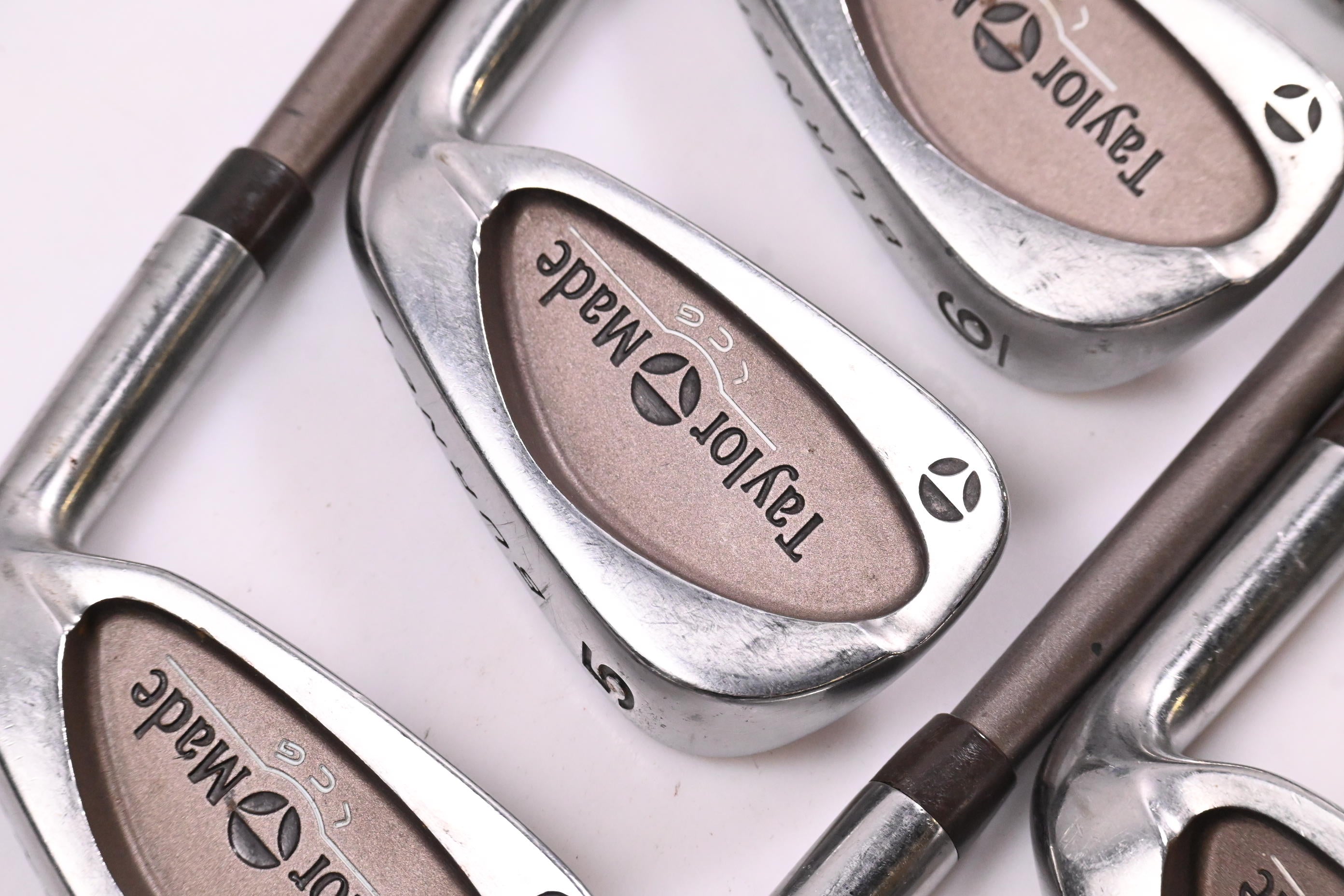 Ladies Taylormade Burner Bubble LCG Irons / 4-PW+SW / Ladies Flex Bubble 60