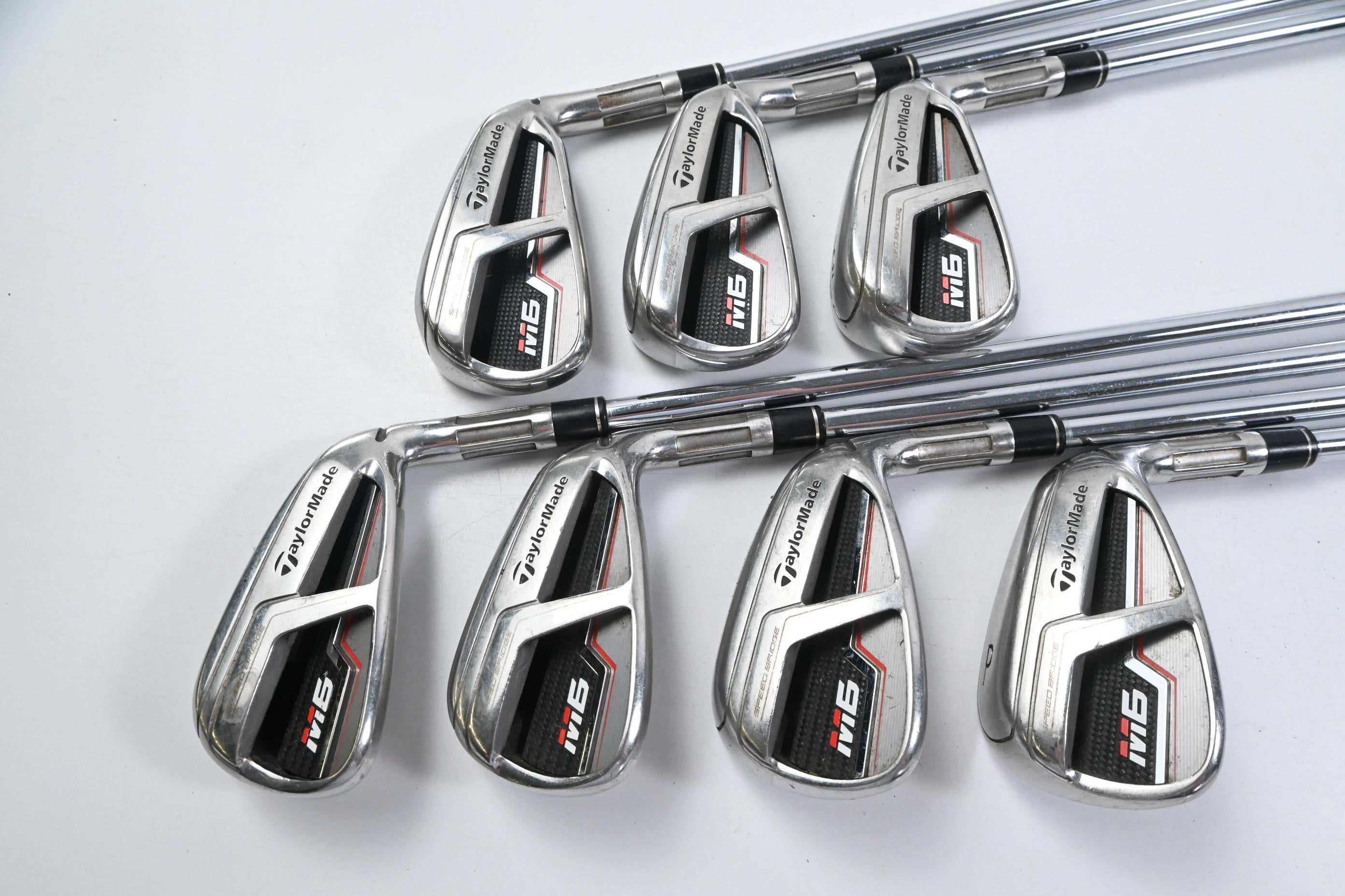 Taylormade M6 Irons / 4-PW / Regular Flex KBS MAX 85 Shafts