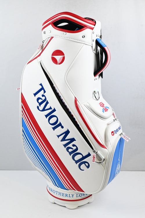 Taylormade 2026 PGA Championship Liberty Lines Staff Bag / 6-Way / White, Red & Blue