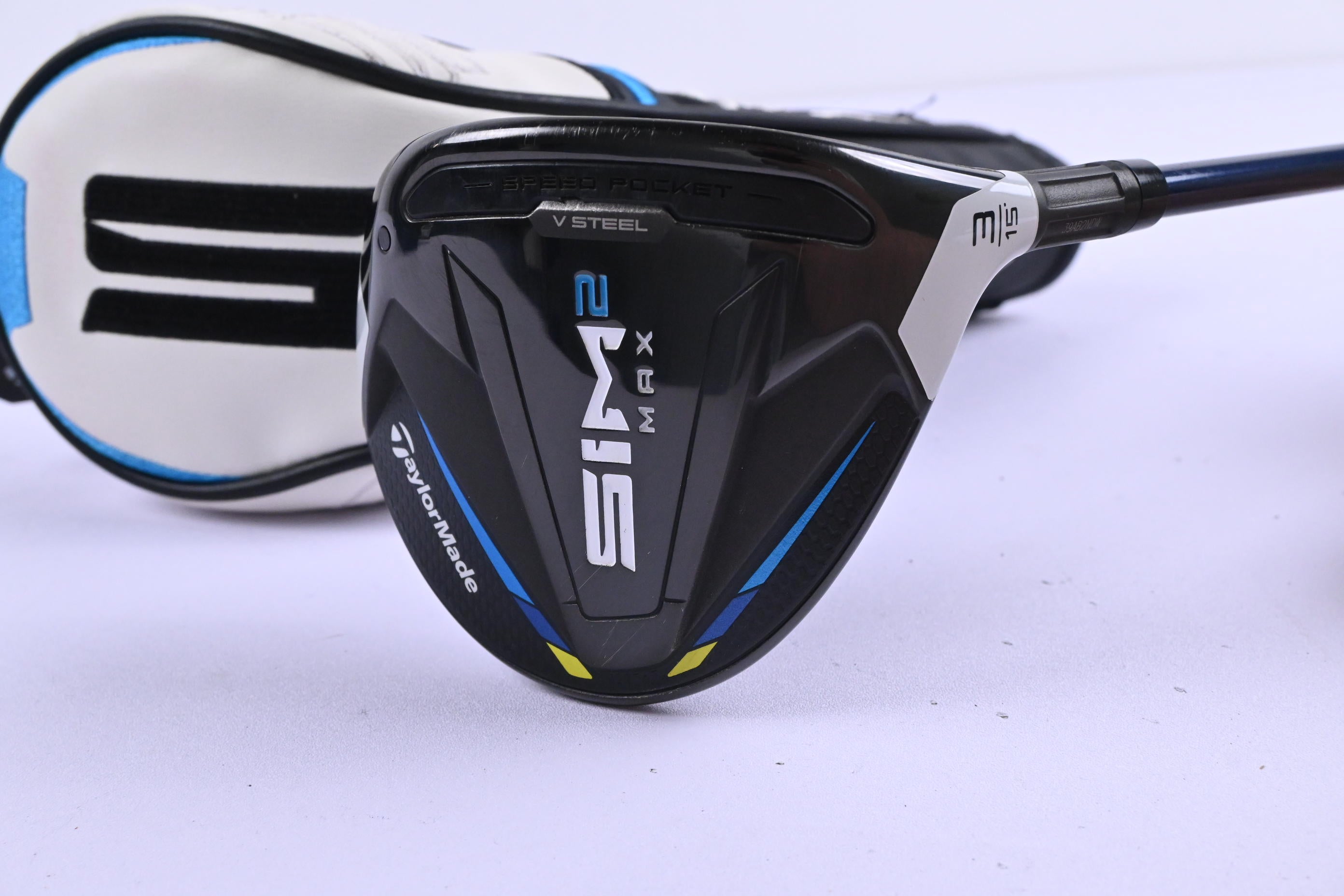 Taylormade SIM2 Max #3 Wood / 15 Degree / Regular Flex Ventus Blue 5 Shaft