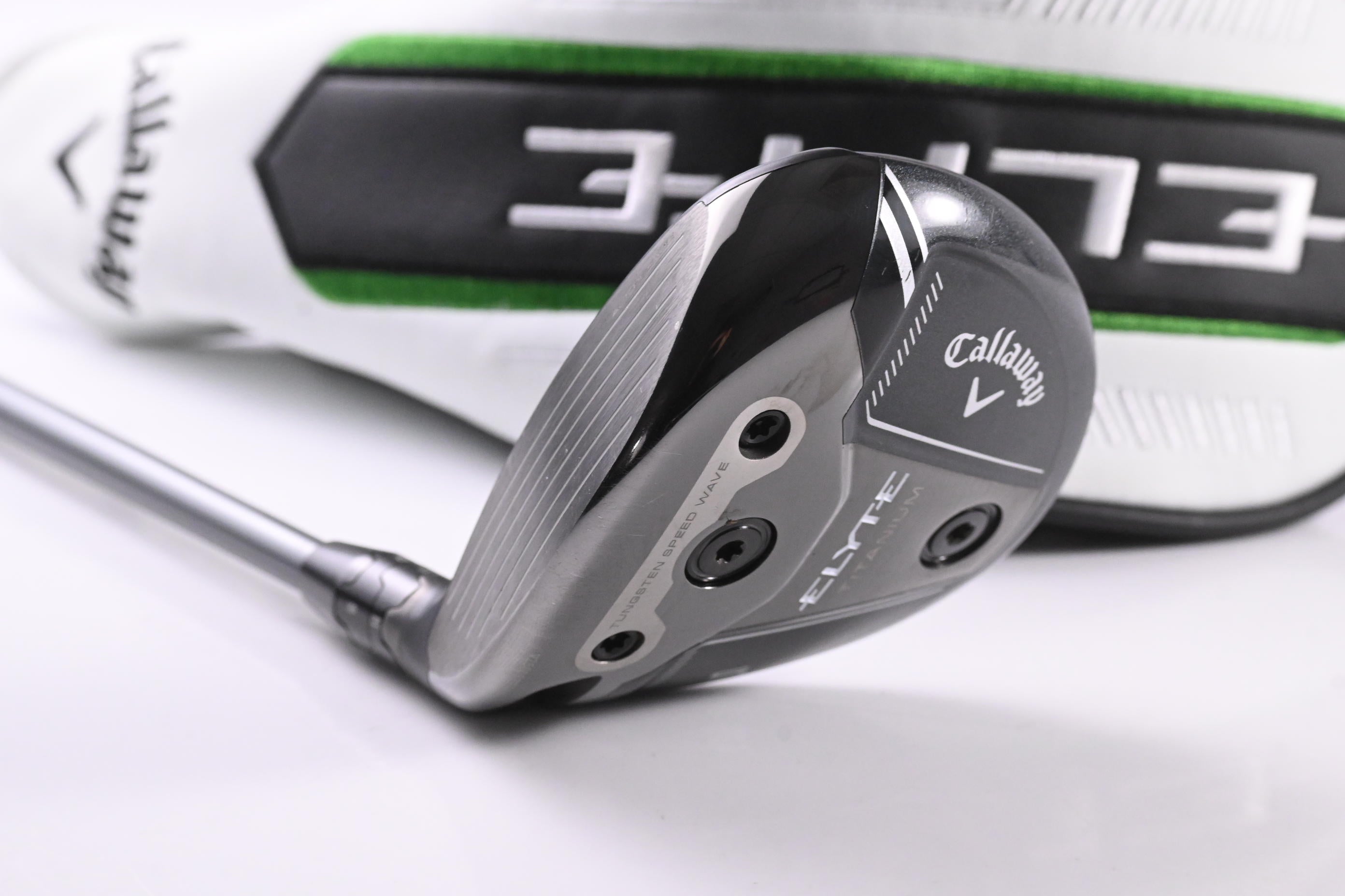 Left Hand Callaway Elyte Ti #5 Wood / 18 Degree / Regular Flex Denali Charcoal