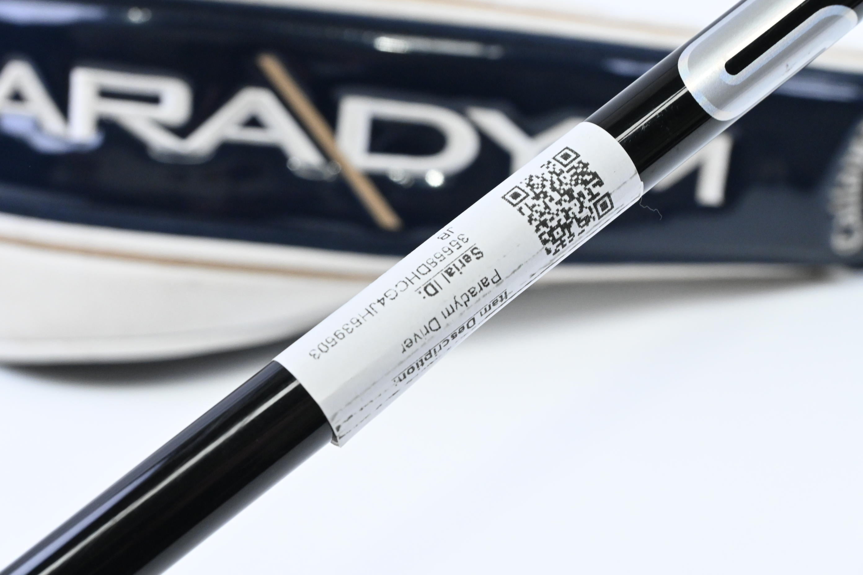 Callaway Paradym Driver / 12 Degree / Stiff Flex HZRDUS Gen4 Black 60 Shaft