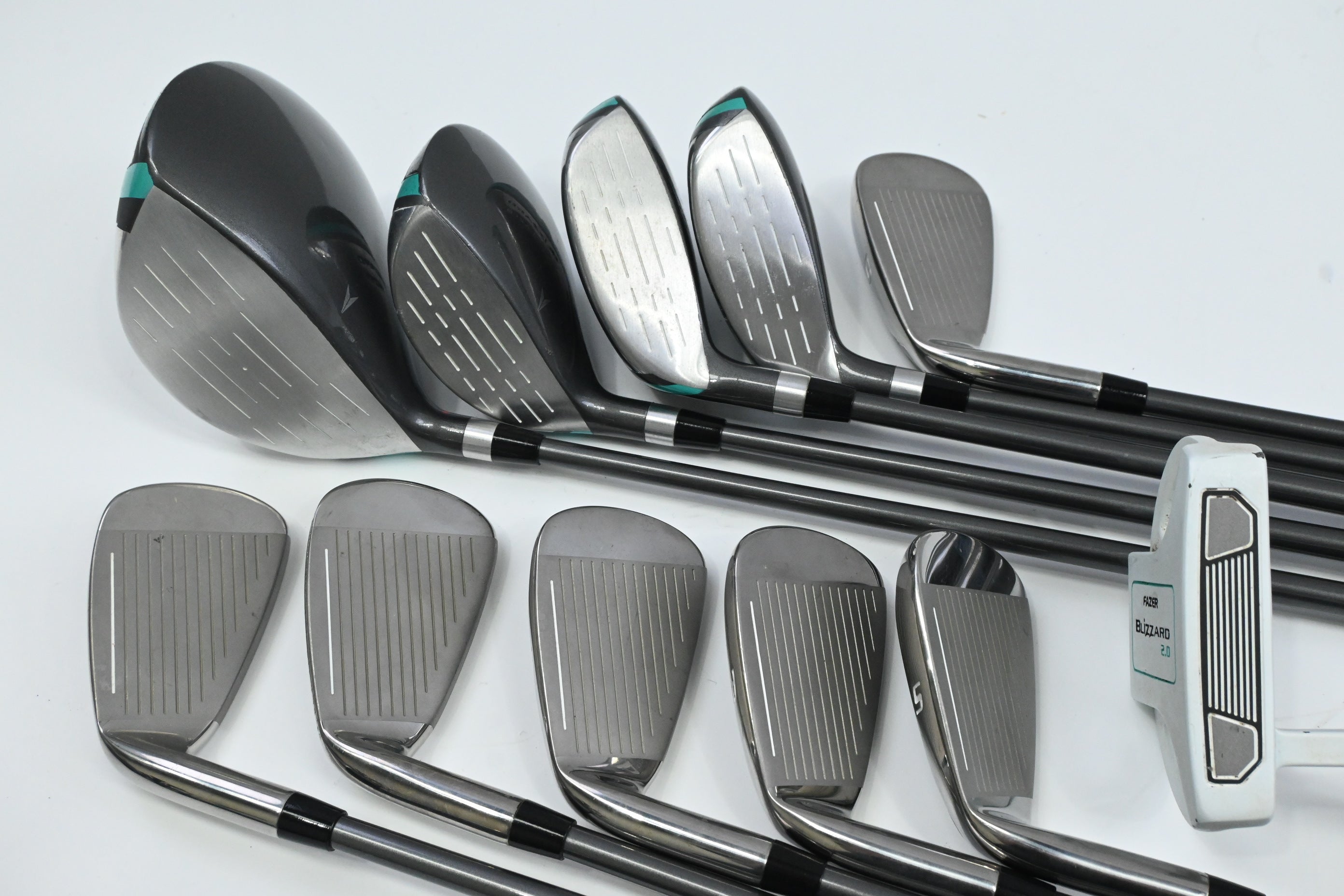 Ladies Fazer Blizzard 2.0 Package Set / Woods, Hybrids, Irons, Putter, Bag