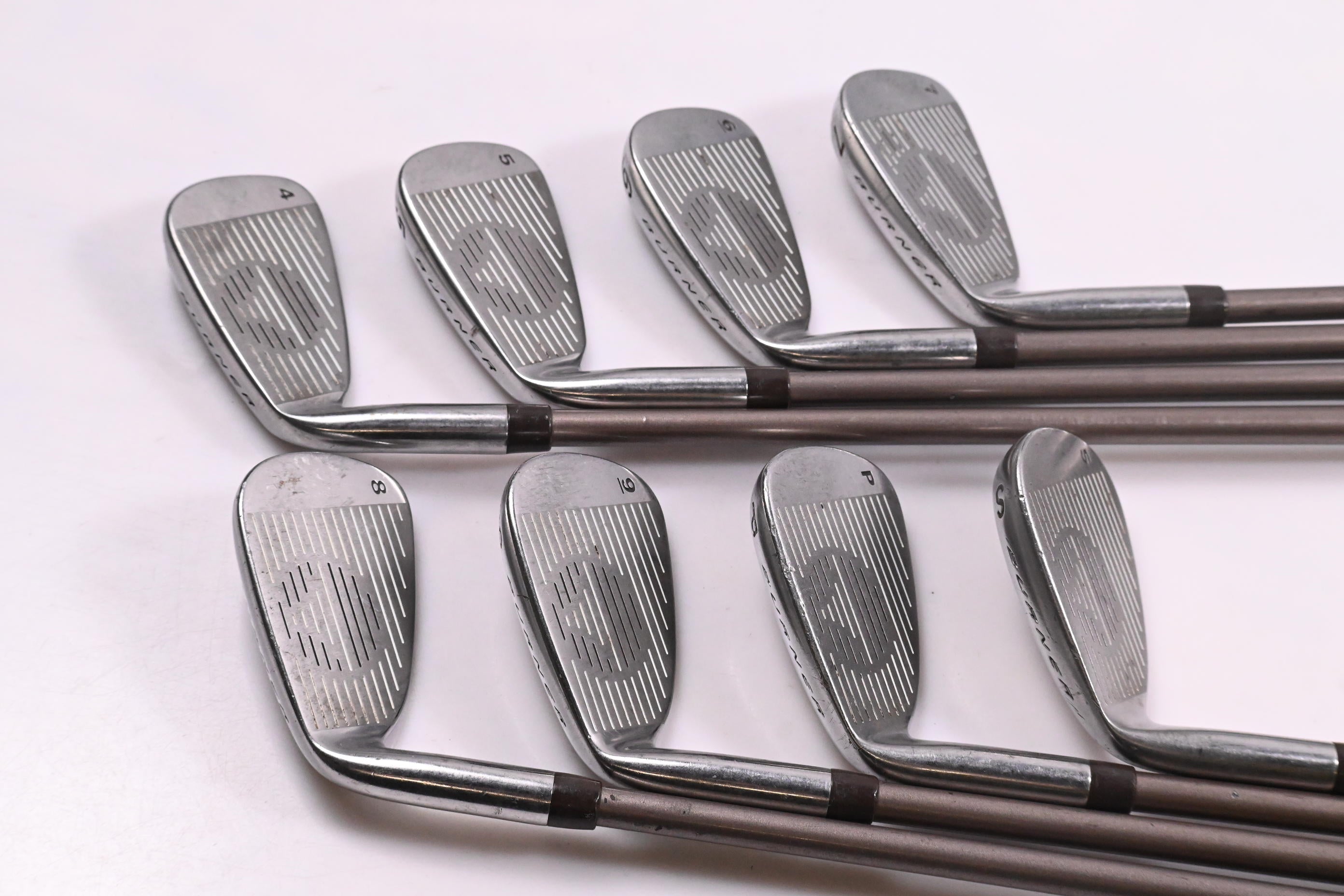 Ladies Taylormade Burner Bubble LCG Irons / 4-PW+SW / Ladies Flex Bubble 60