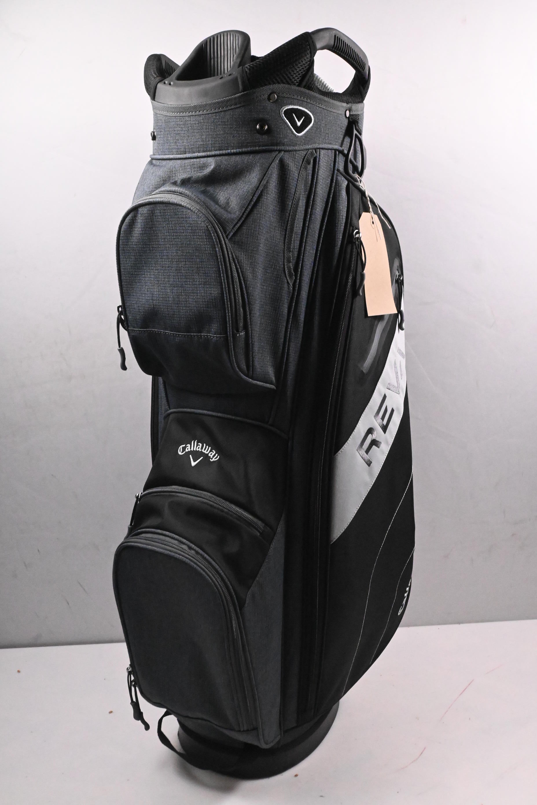 Callaway REVA Cart Bag / 14-Way Divider / Black, Grey