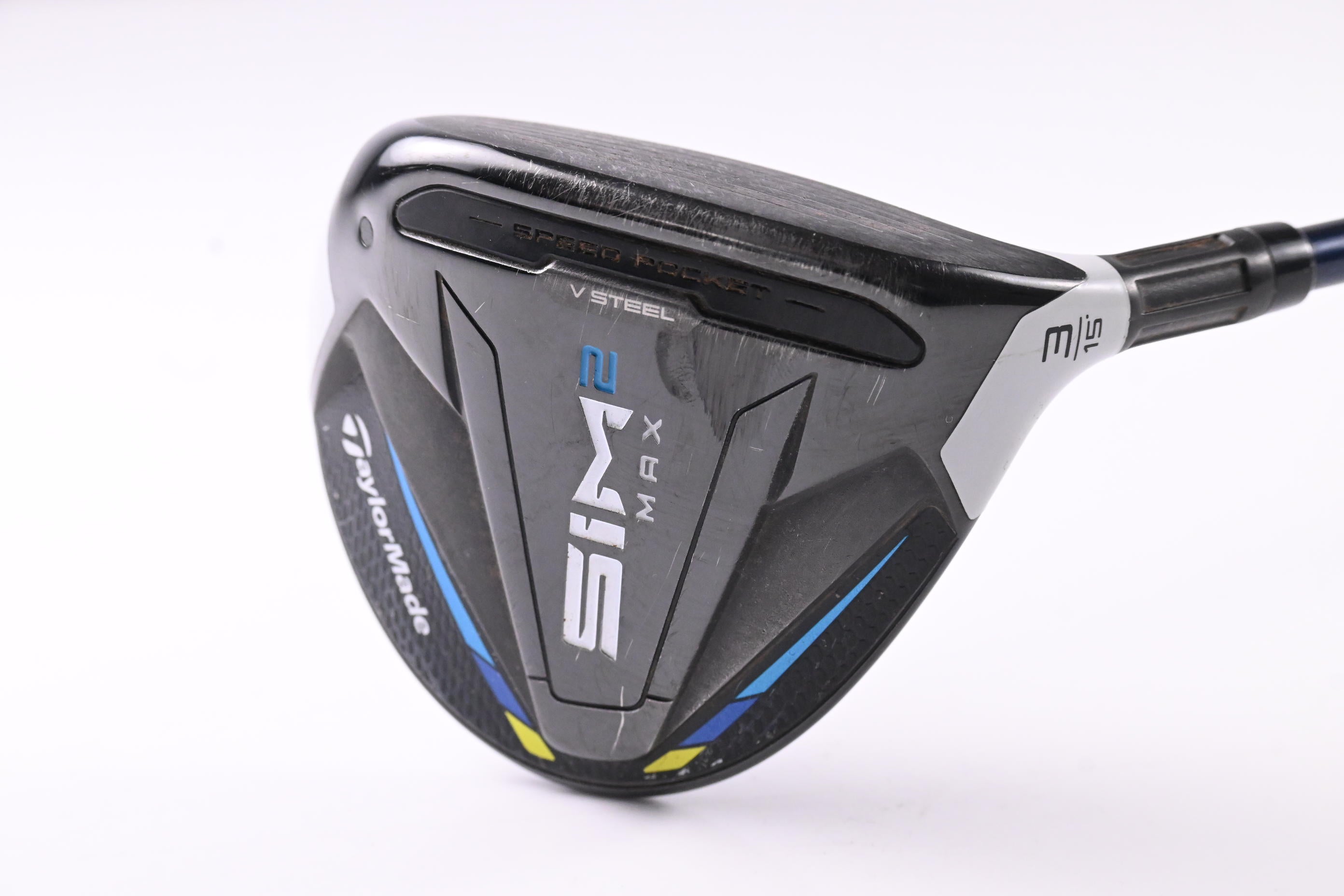 Taylormade SIM2 Max #3 Wood / 15 Degree / Regular Flex Fujikura Ventus Blue 5