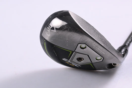 Callaway Epic Flash #3 Hybrid / 18 Degree / Stiff Flex Aldila RIP 85 Shaft