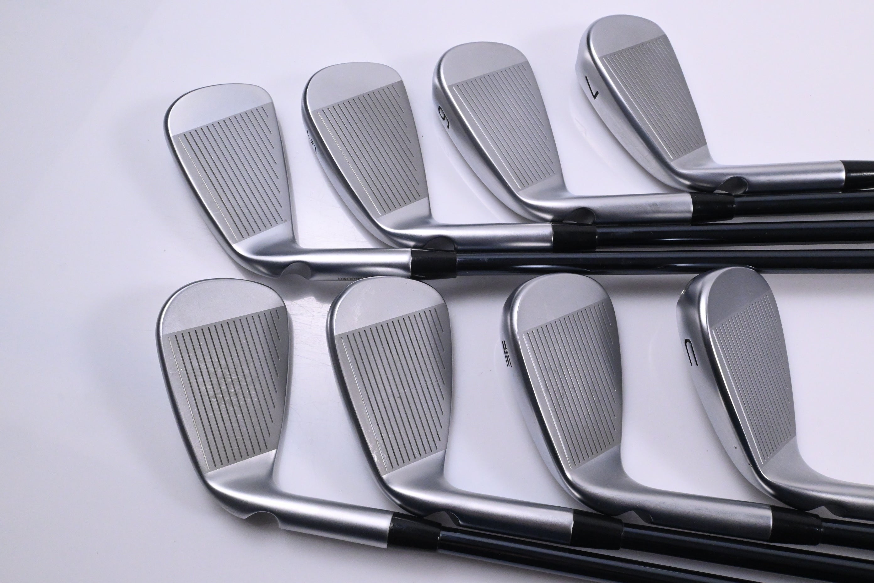 Ping i540 Irons / 4-PW+UW / Red Dot / Stiff Flex UST Mamiya Recoil DART 75