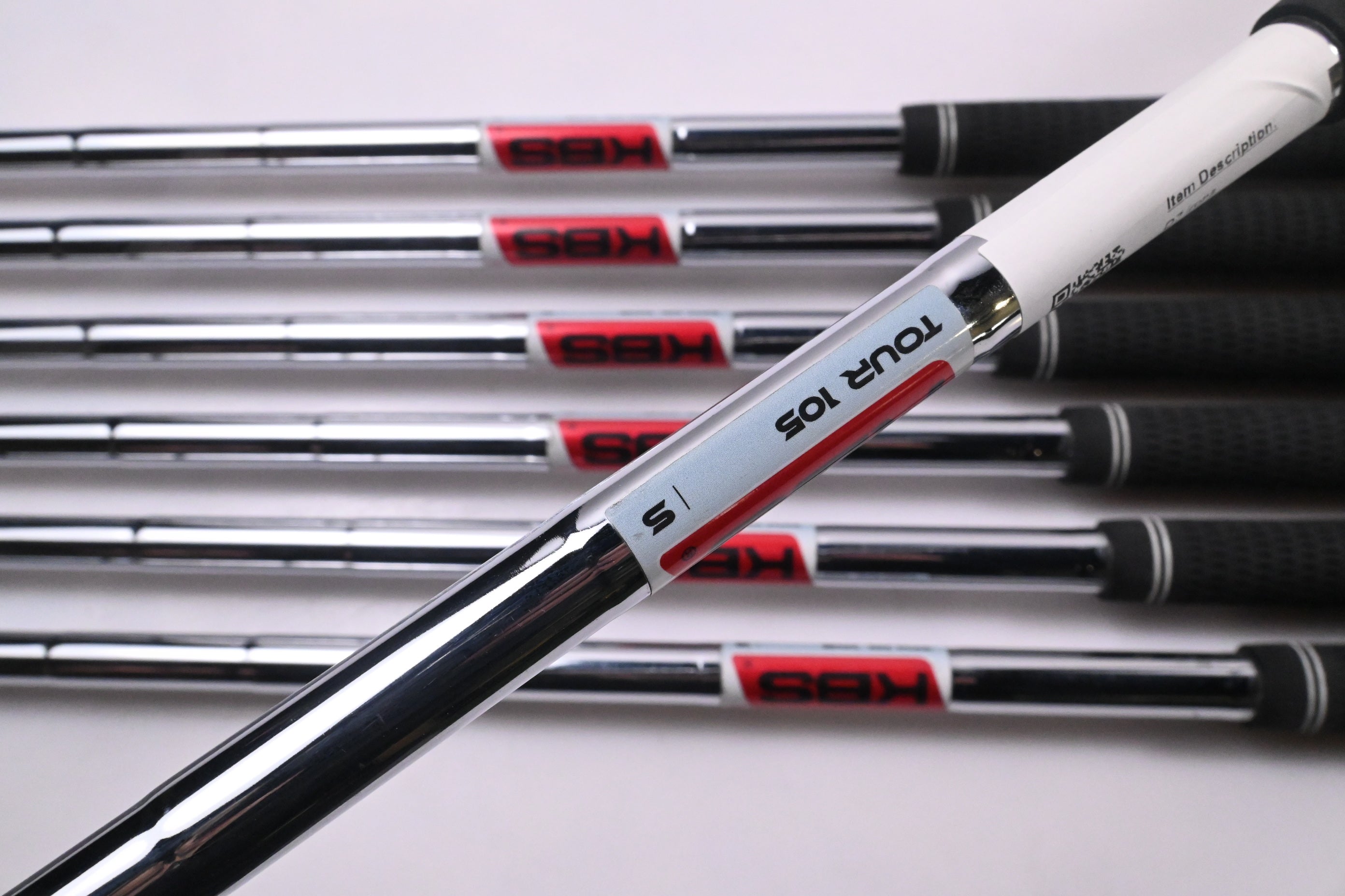 Wilson D7 Irons / 5-PW+GW / Stiff Flex KBS Tour 105 Shafts