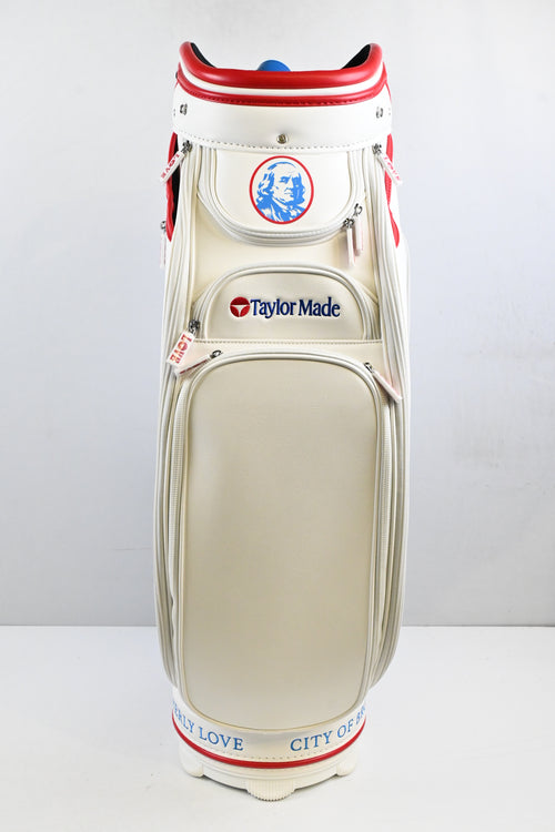 Taylormade 2026 PGA Championship Liberty Lines Staff Bag / 6-Way / White, Red & Blue